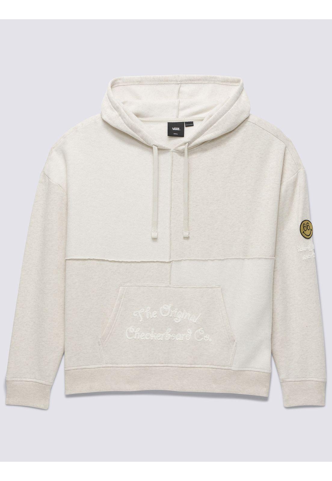 Polerón Flip It Hoodie Blanco Mujer-4