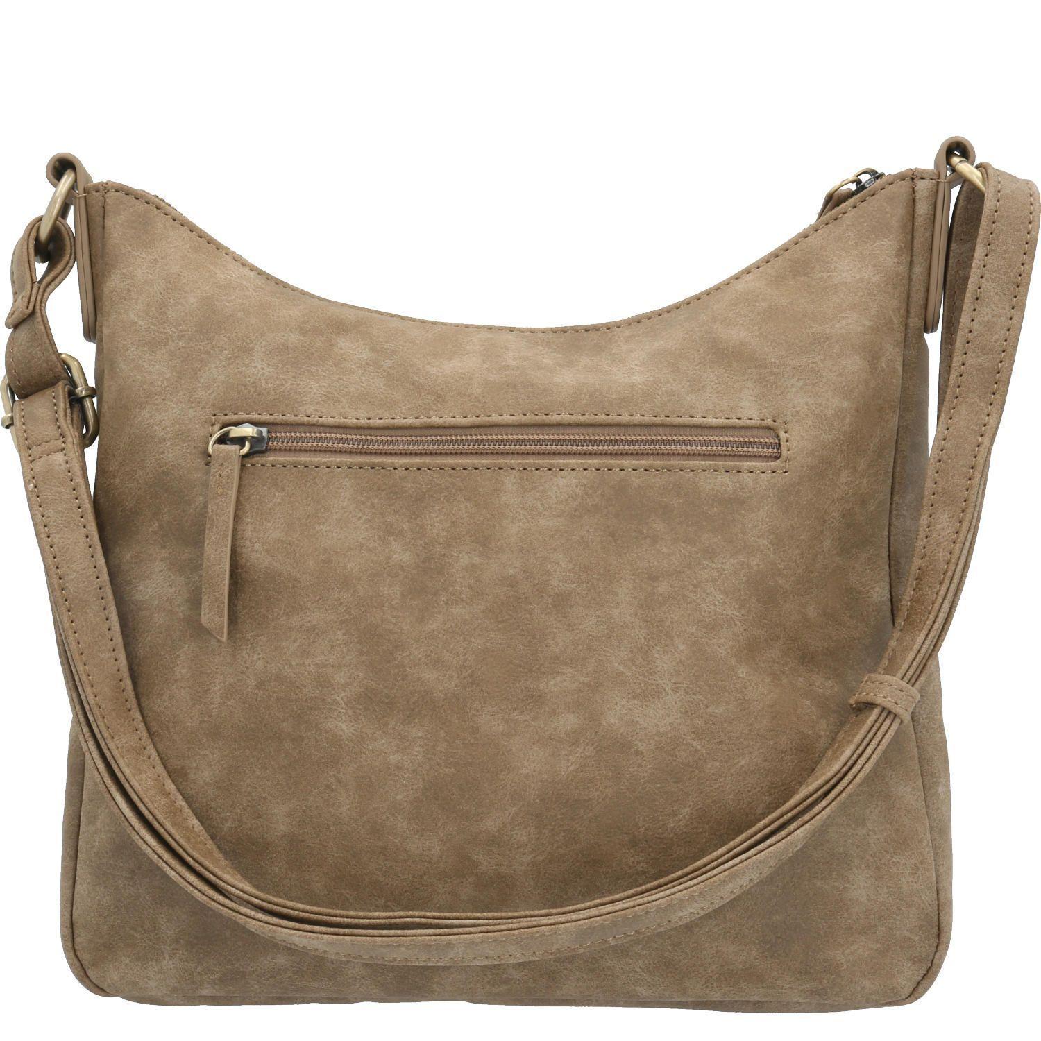 Cartera Mujer Baker Cross Taupe-3