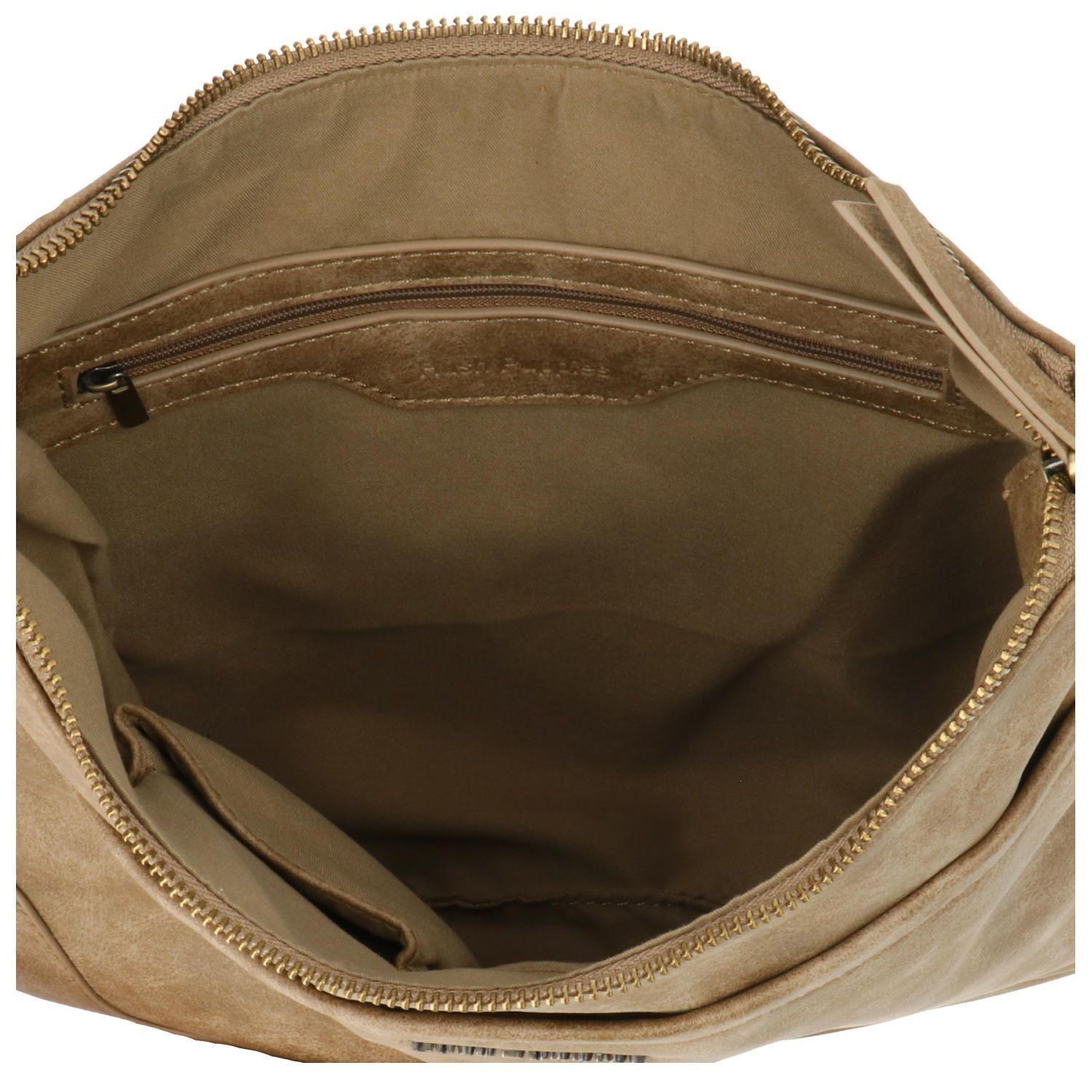 Cartera Mujer Baker Cross Taupe-4