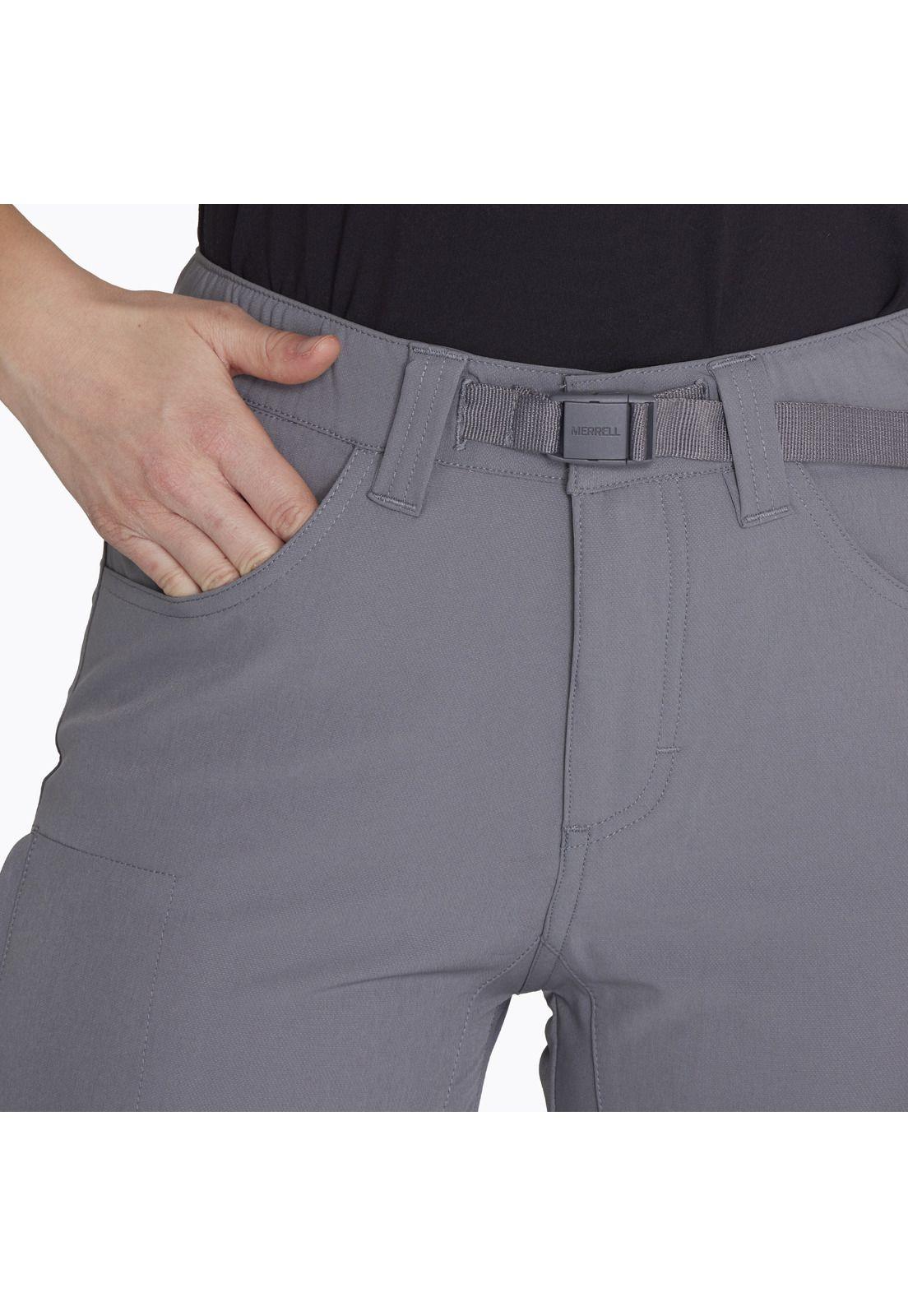 Pantalón Impermeable 4 Way Spandex Gris Mujer-4