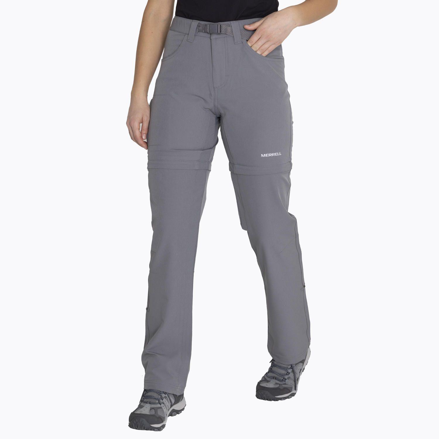 Pantalón Impermeable 4 Way Spandex Gris Mujer-0