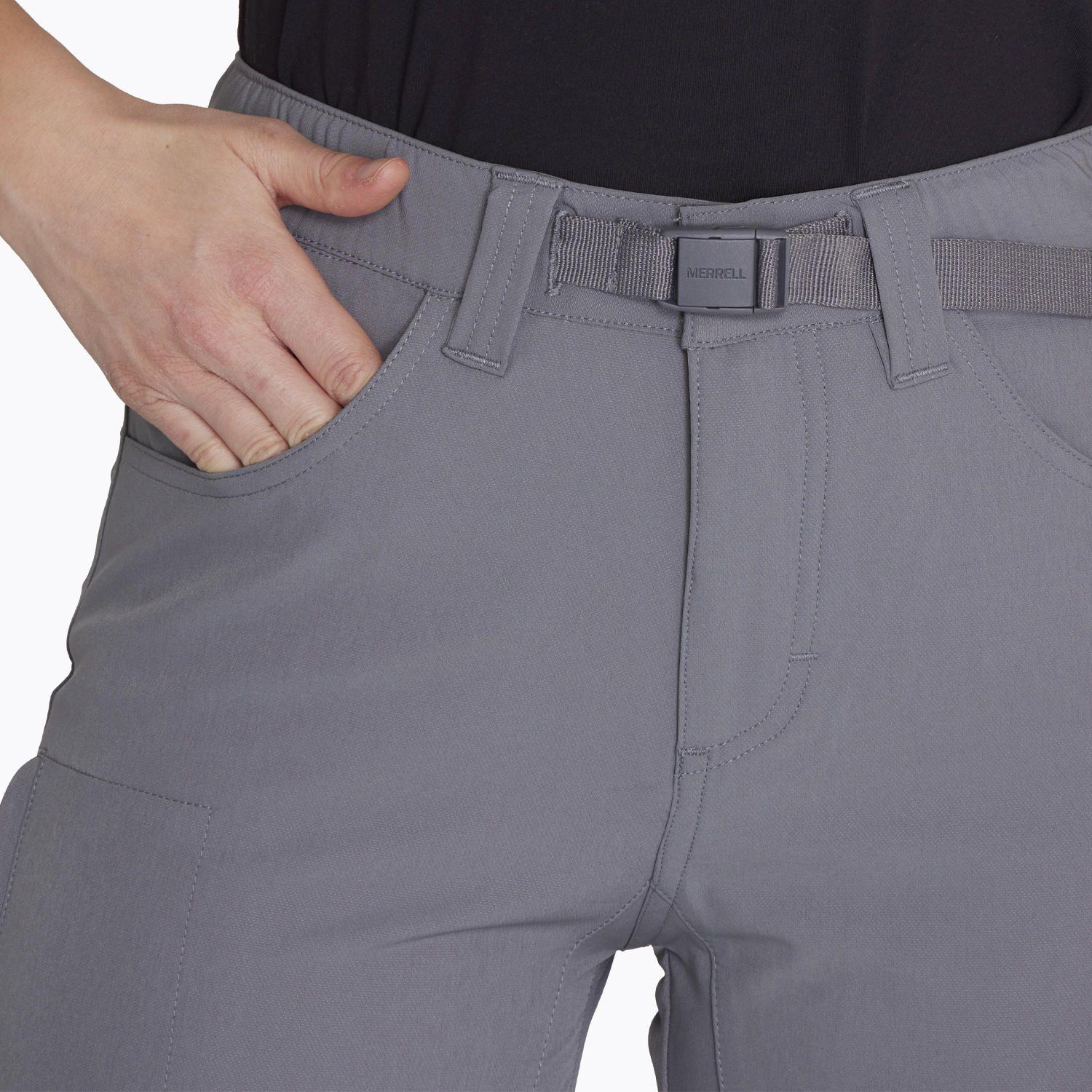 Pantalón Impermeable 4 Way Spandex Gris Mujer-4