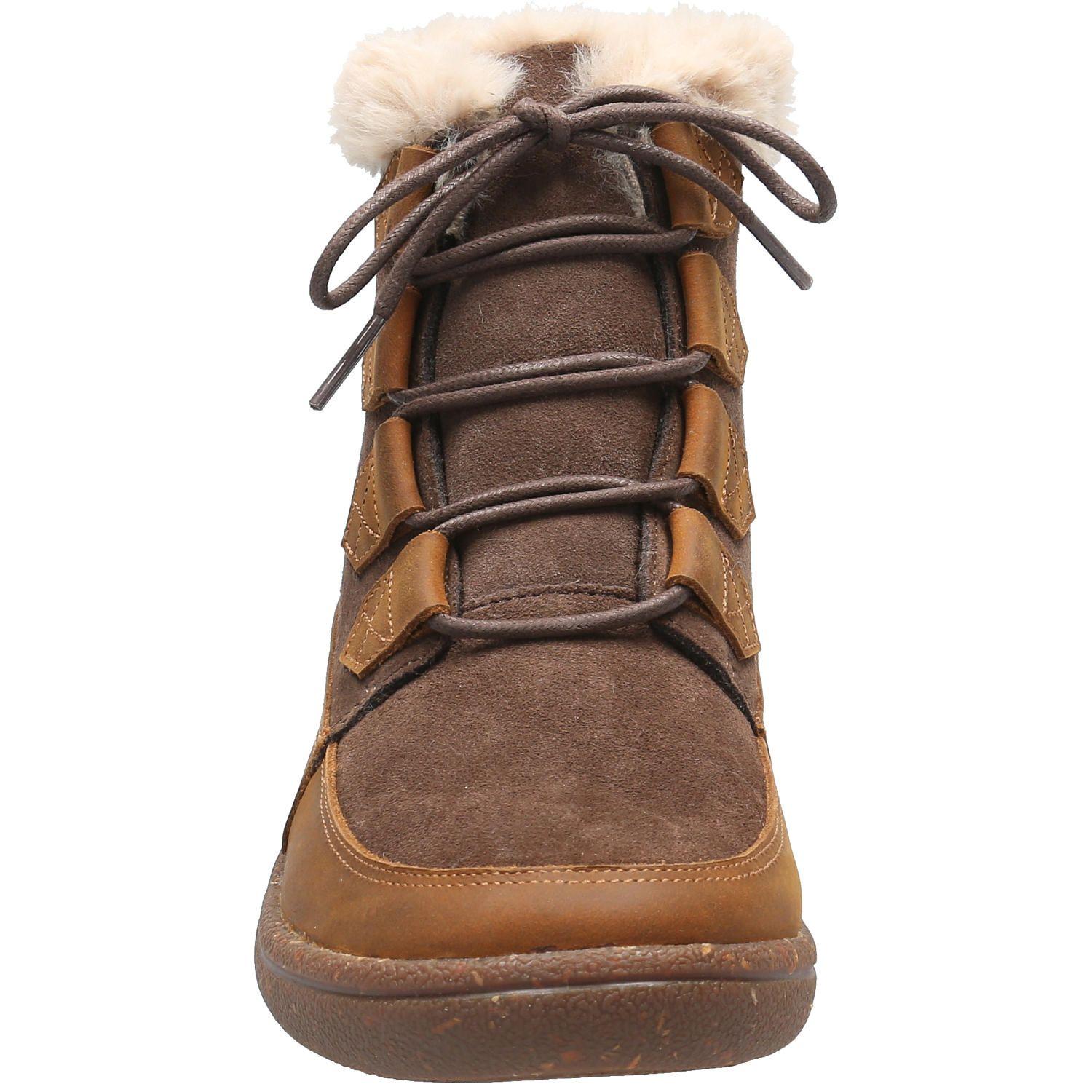 Botín Cuero Mujer Capres Café Oscuro-3