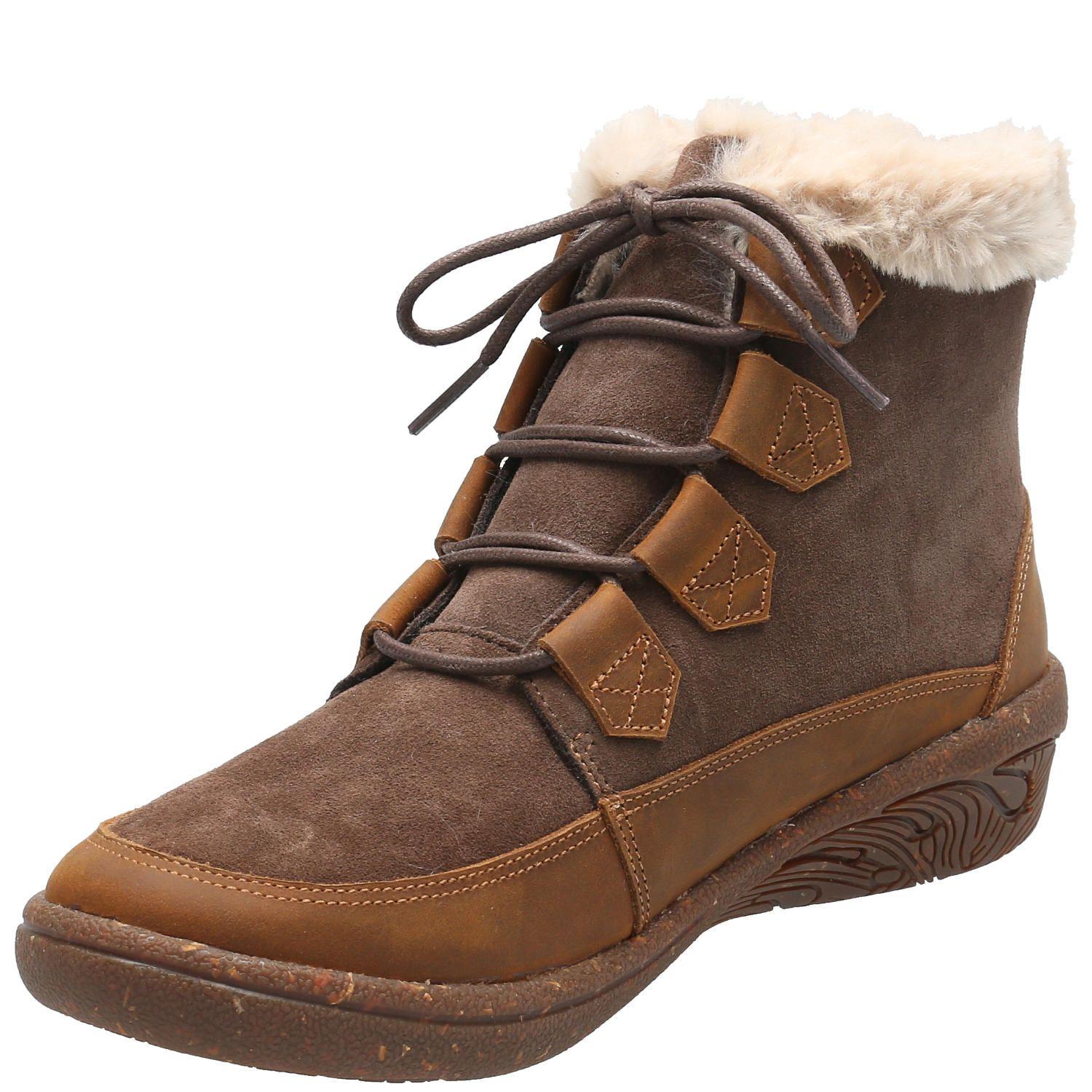 Botín Cuero Mujer Capres Café Oscuro-4