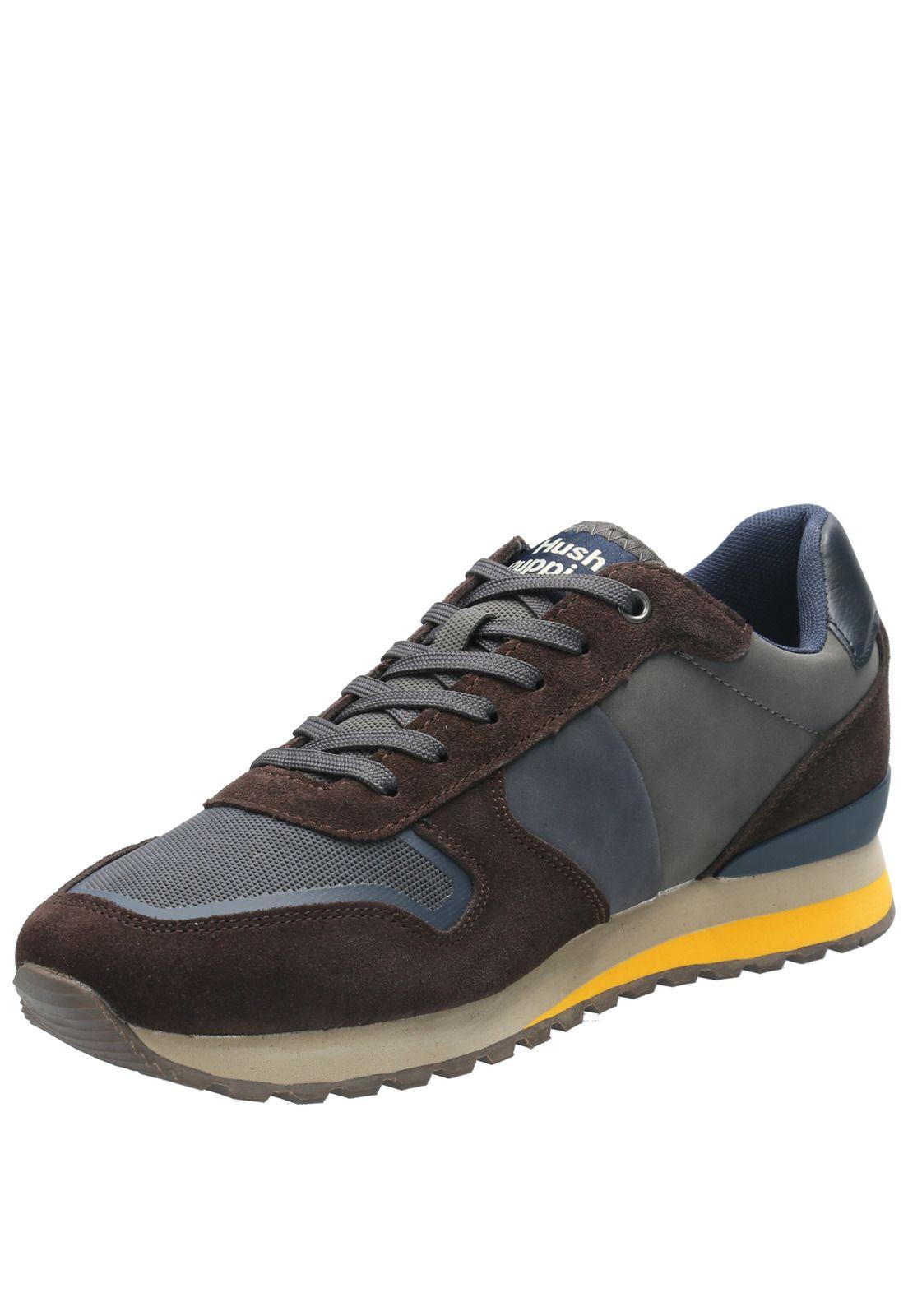 Zapatilla Cuero Hombre Tracer Café-4