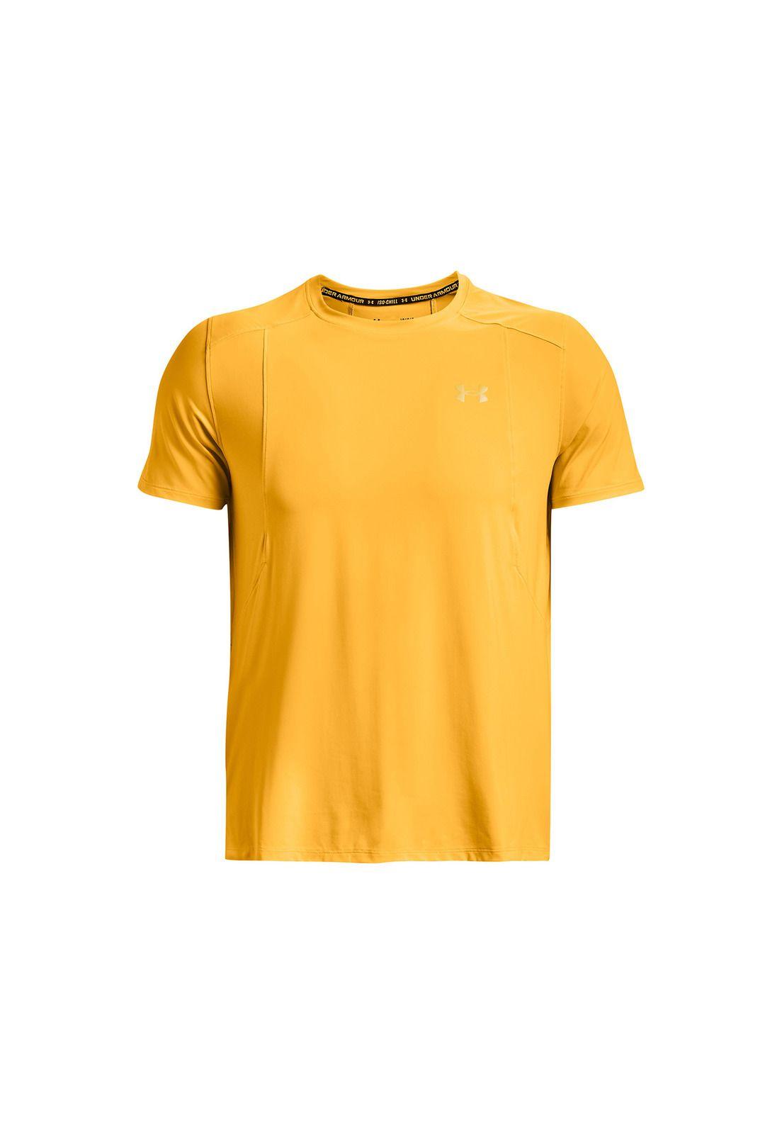 Polera Iso-Chill Run Laser hombre Amarillo-0