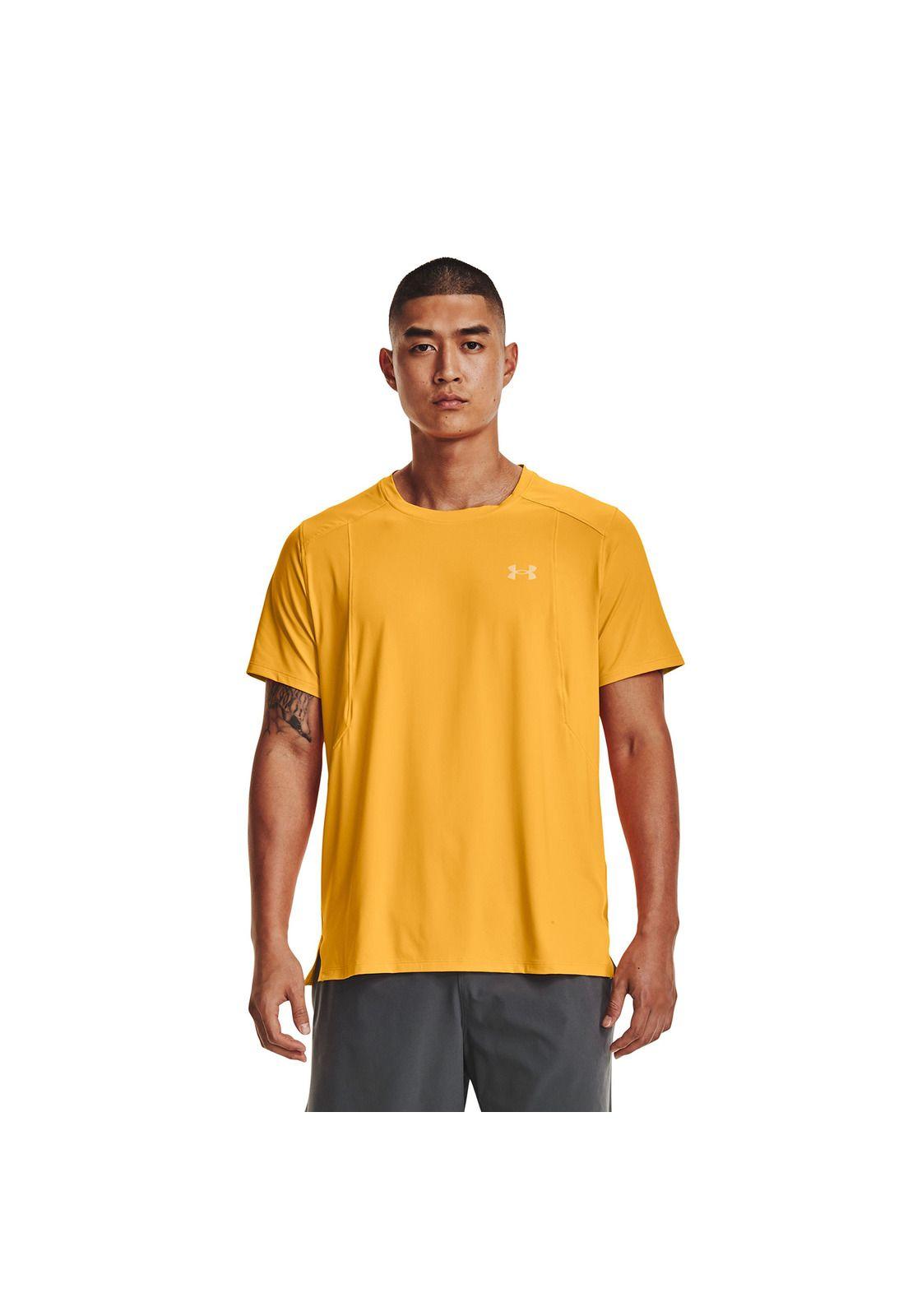 Polera Iso-Chill Run Laser hombre Amarillo-3