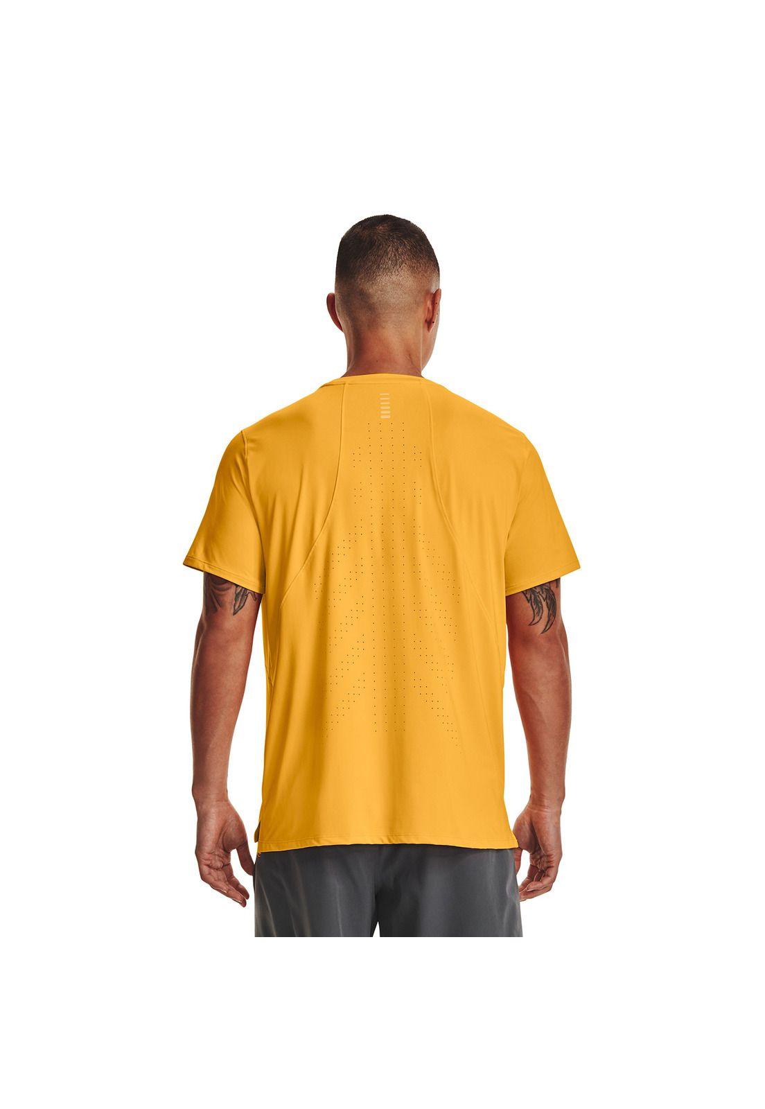 Polera Iso-Chill Run Laser hombre Amarillo-4