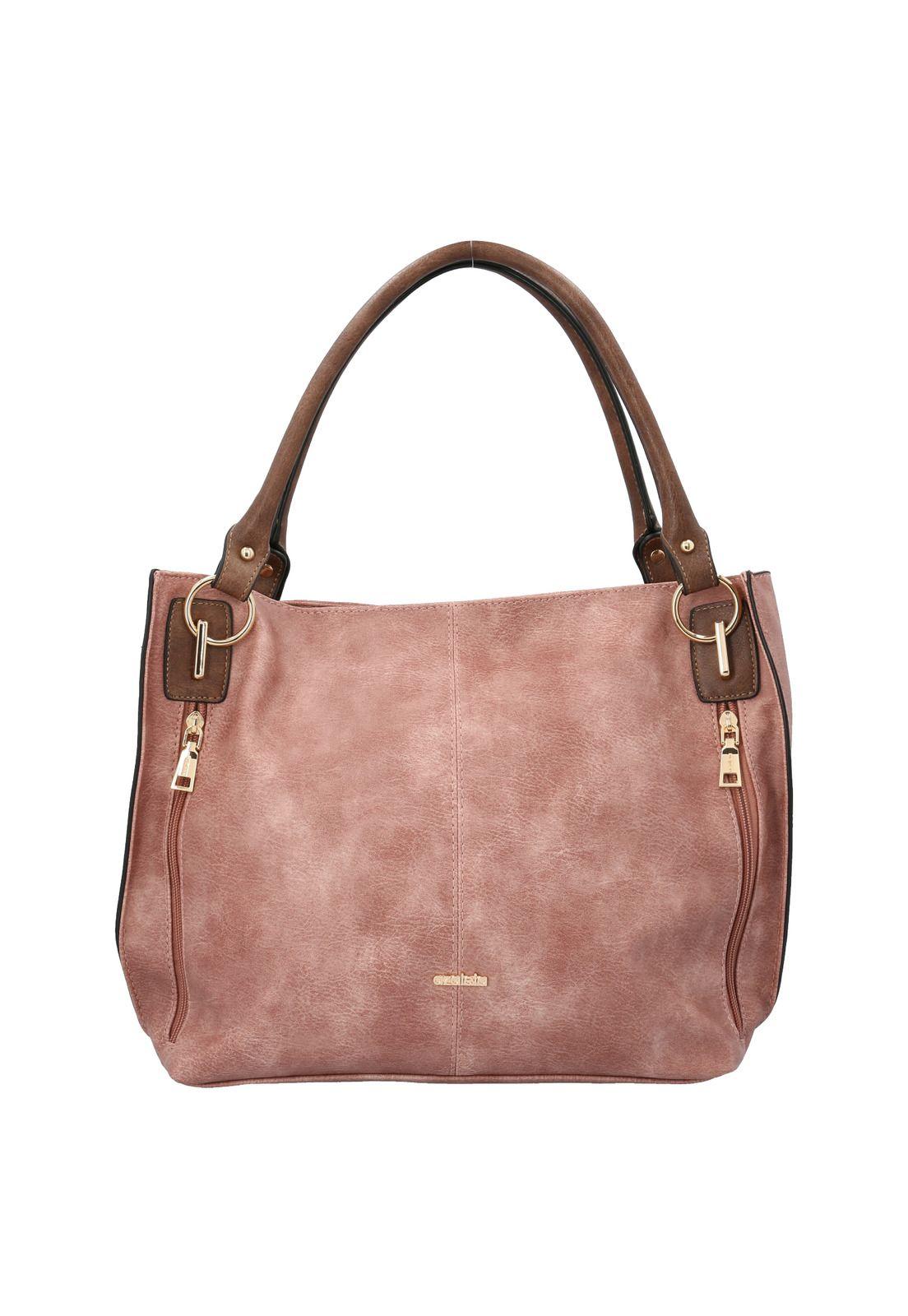 Cartera Mujer Carol Rosa-0