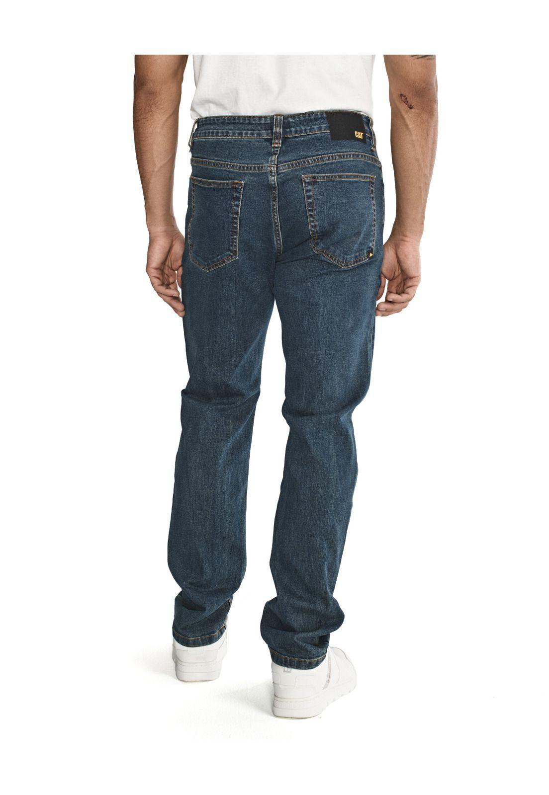 Jeans Triblend Stretch Dens Azul Hombre-6