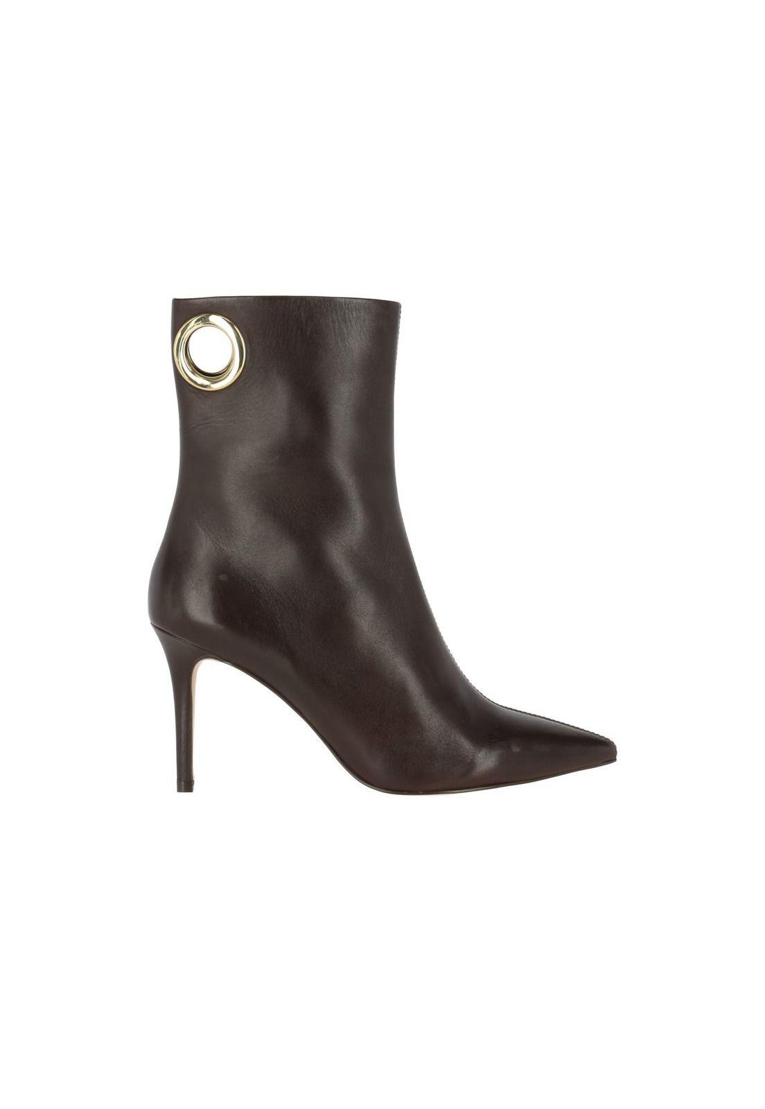 Botin Cuero Mujer Alba Café-3