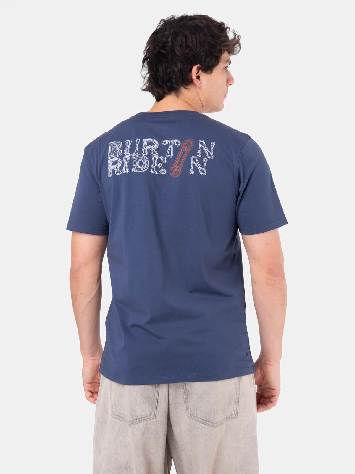 Polera M/C Hombre Disrupt Azul -1