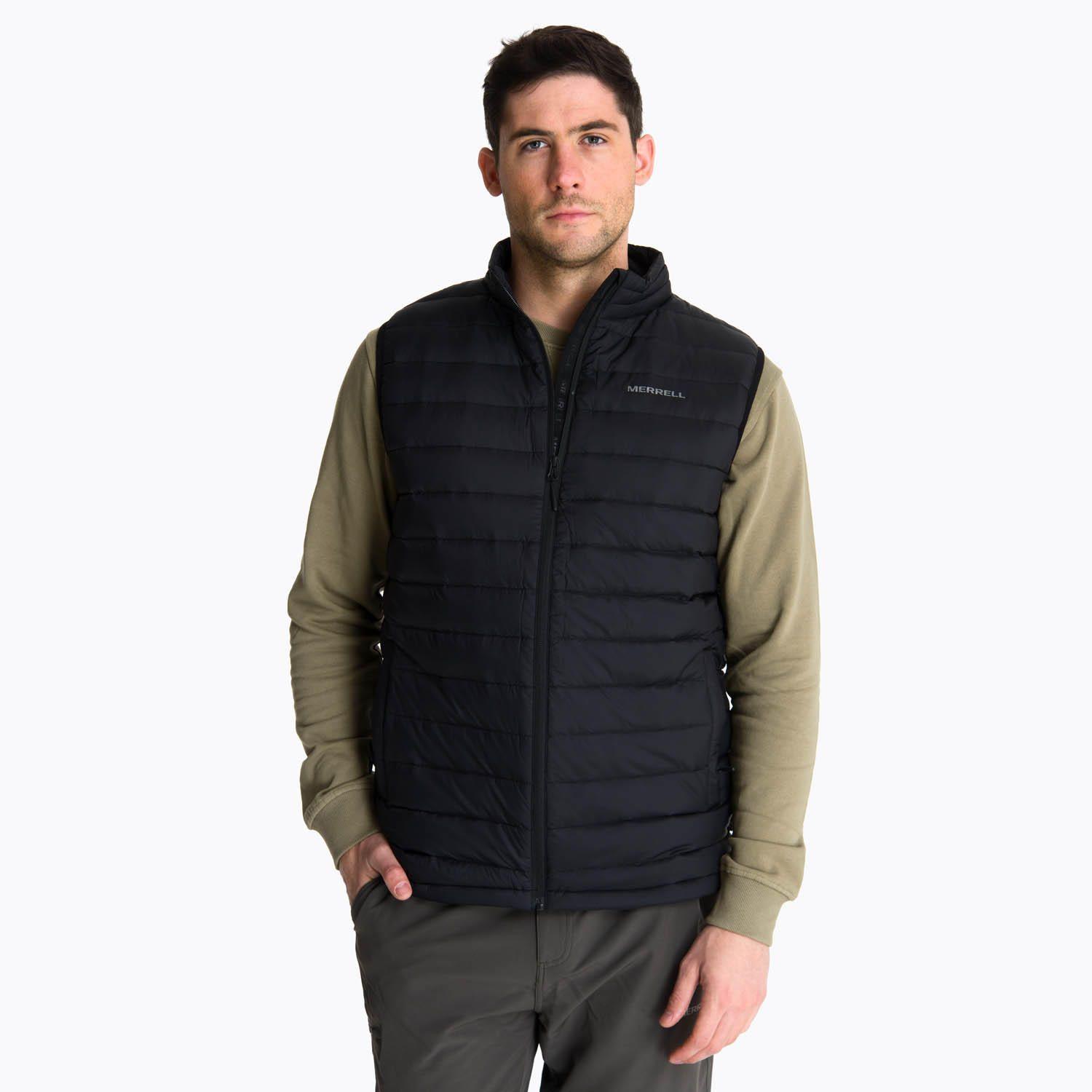 Parka Sin Mangas Hombre Taihape Negro -0