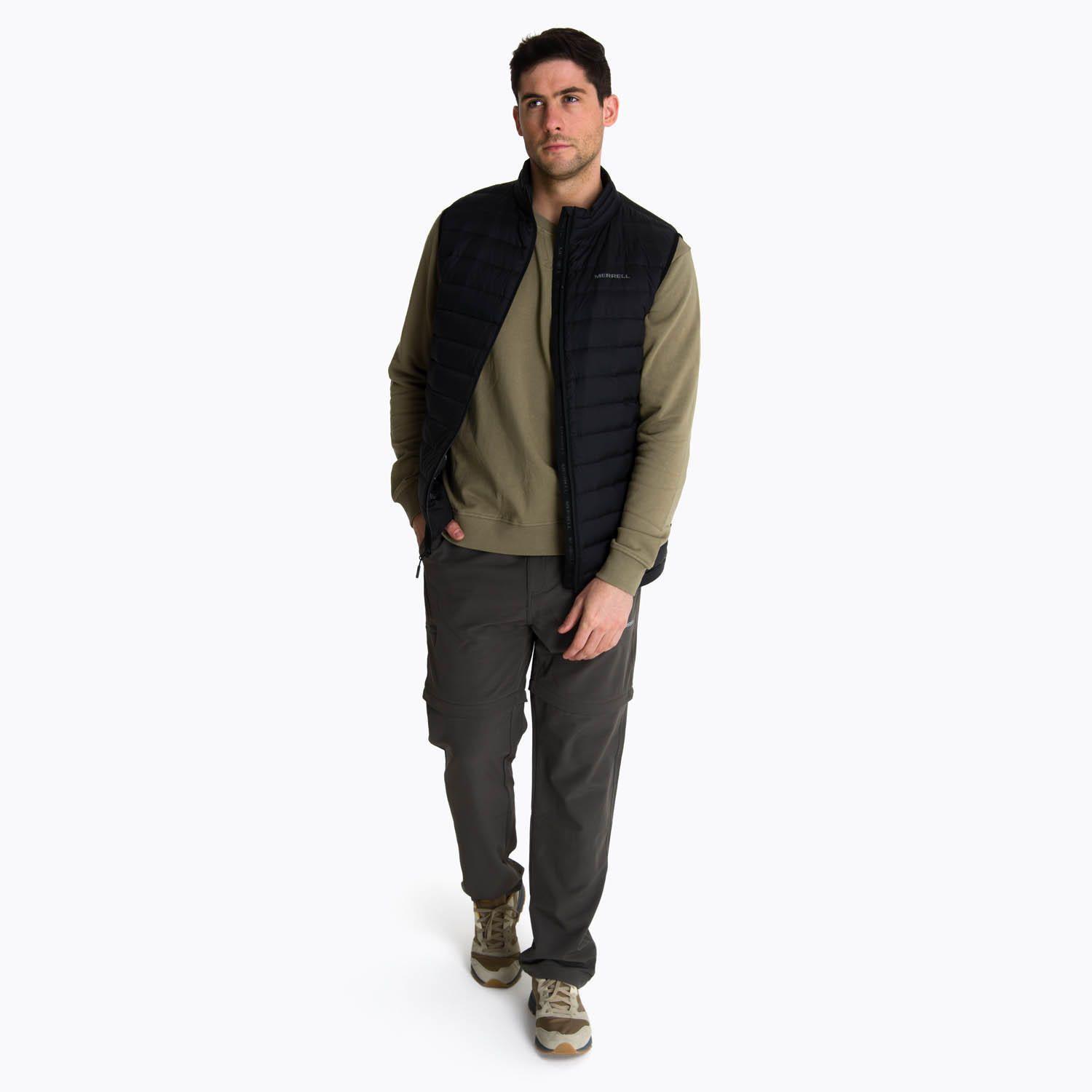 Parka Sin Mangas Hombre Taihape Negro -6