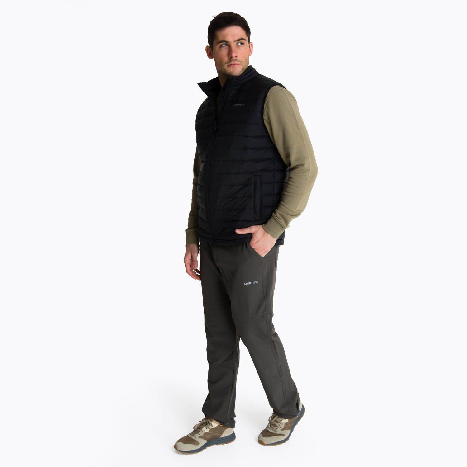 Parka Sin Mangas Hombre Taihape Negro -7