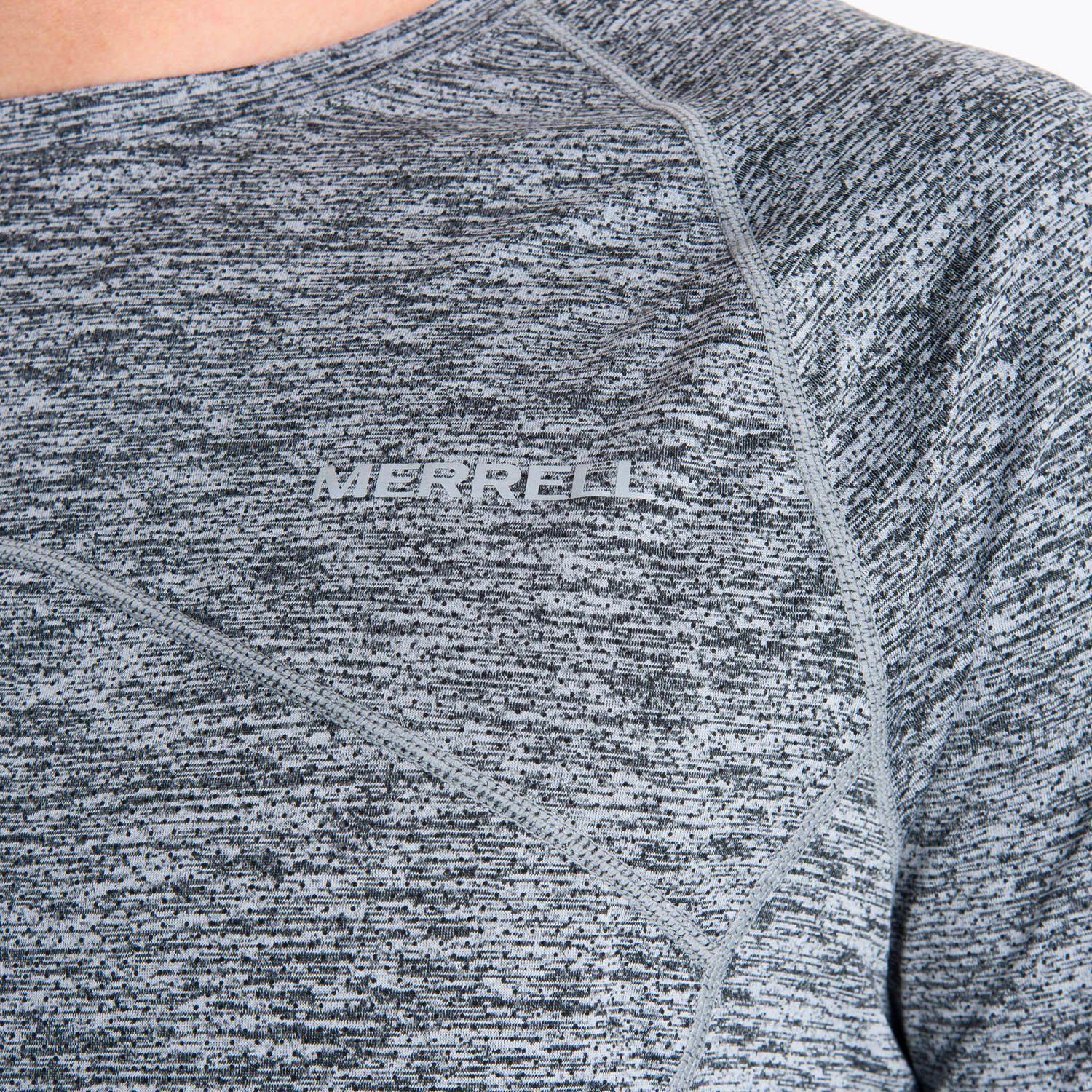 Polera Manga Larga Hombre Sport Gris Oscuro -4