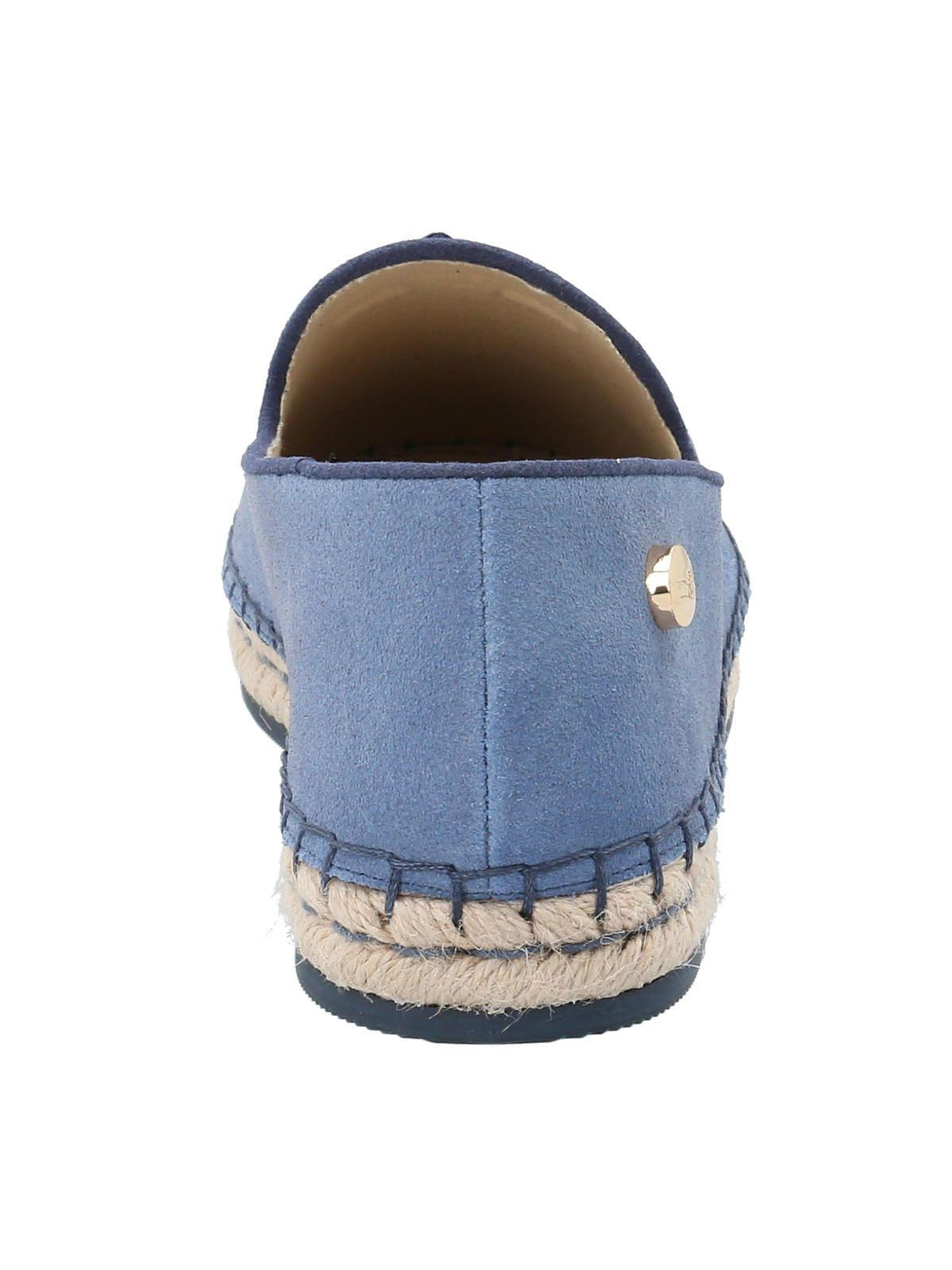 Alpargata Cuero Mujer Amareza Azul -5