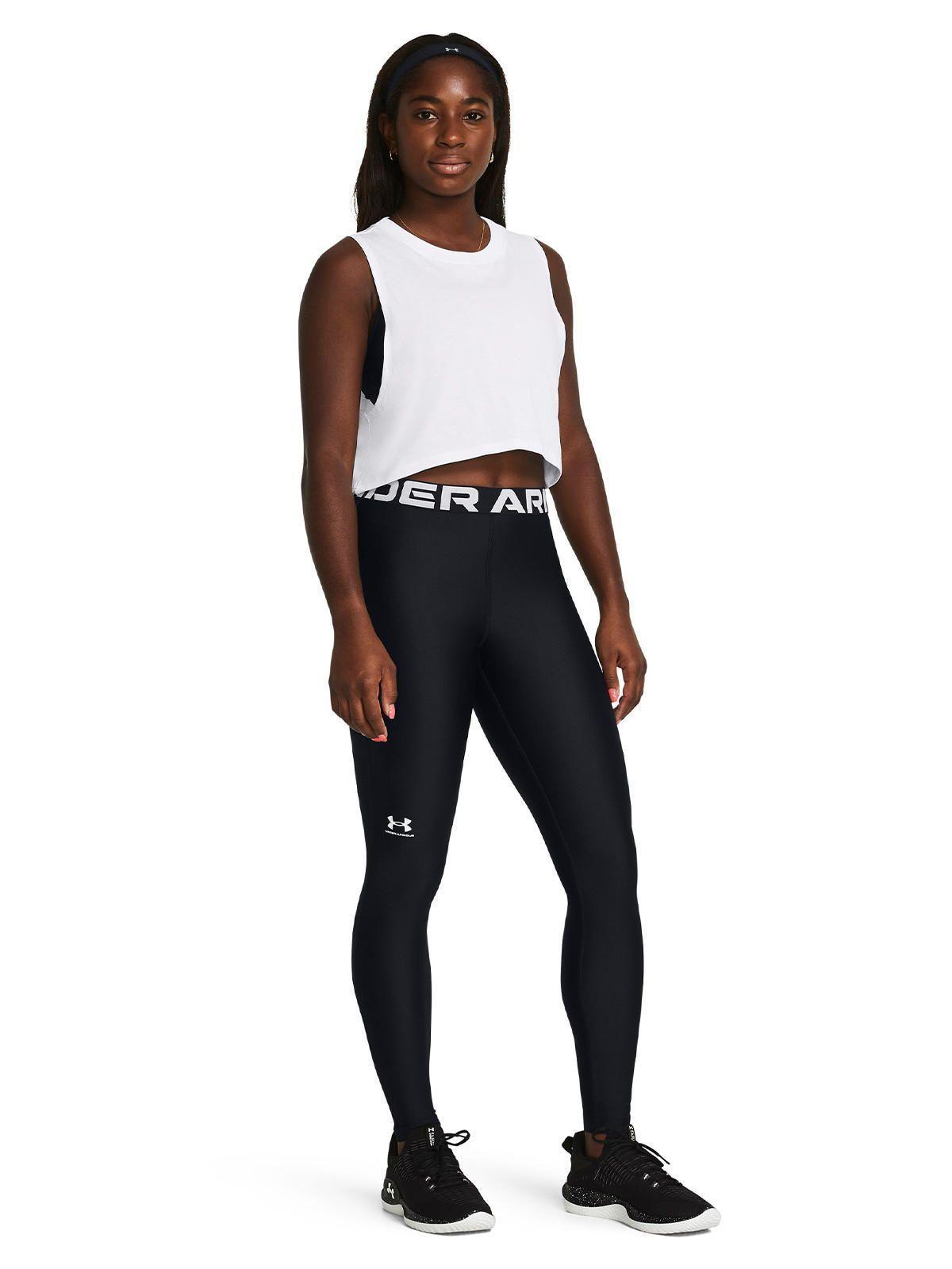 LeggingsUA HeatGear® Negro para mujer-5