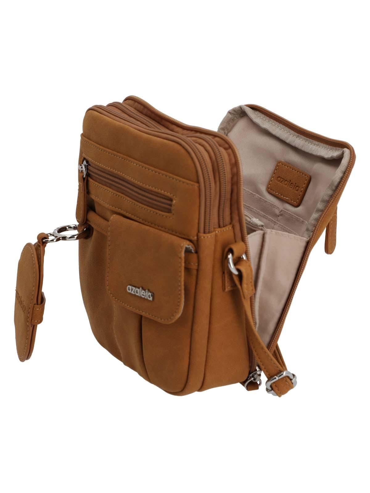 Cartera Mujer Harmony Cross Caramel-5