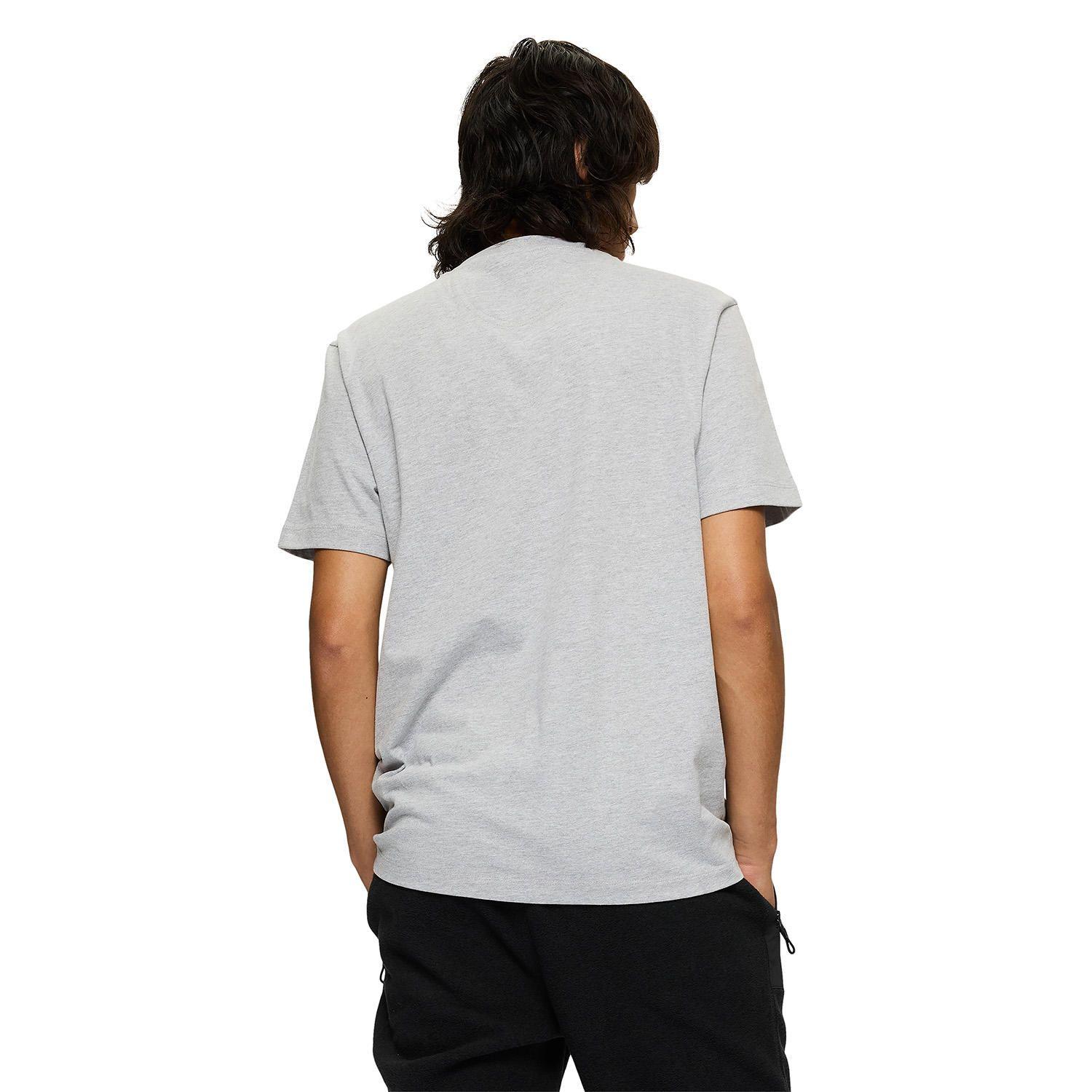 Polera Manga Corta Hombre Relaxed Pocket Gris-3