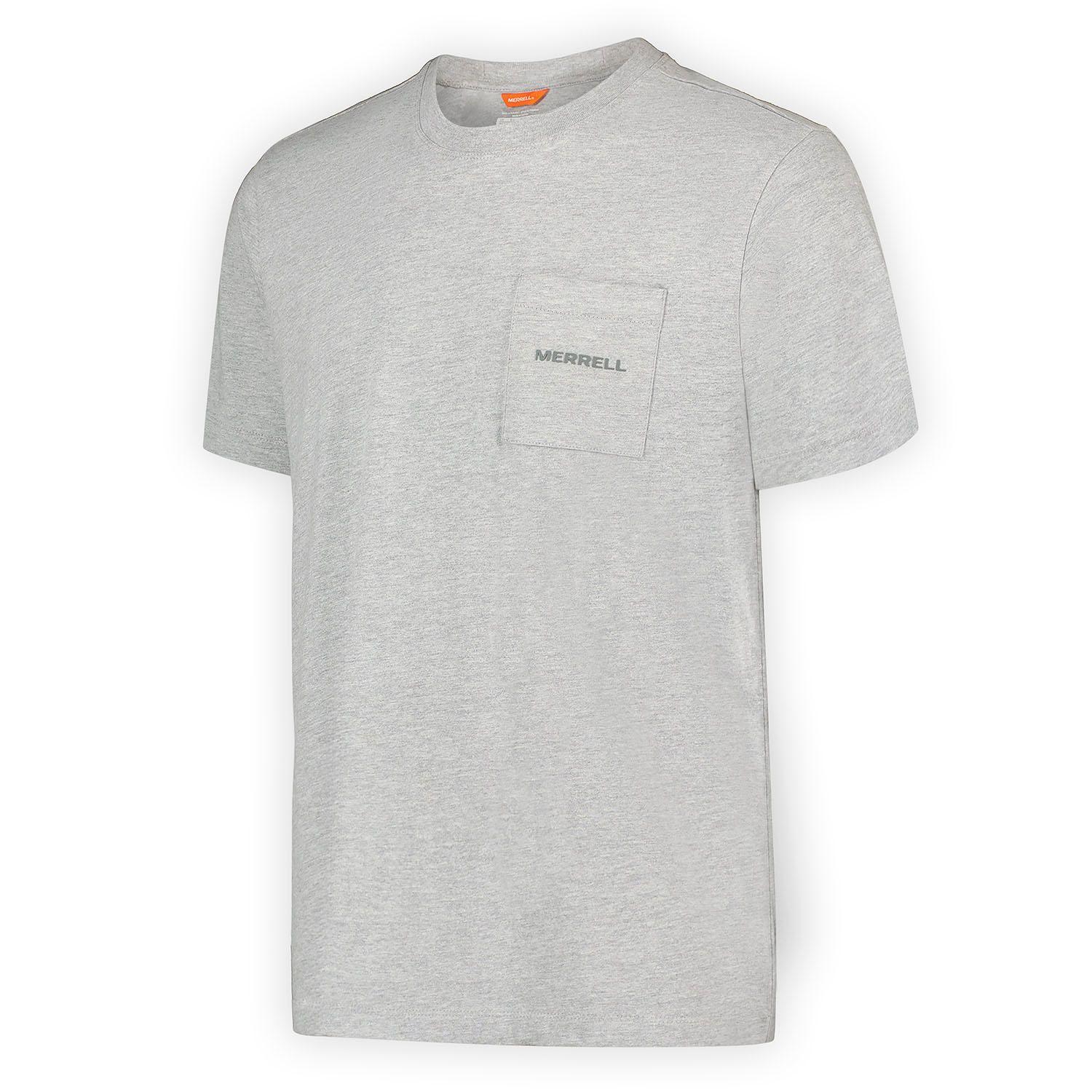Polera Manga Corta Hombre Relaxed Pocket Gris-6
