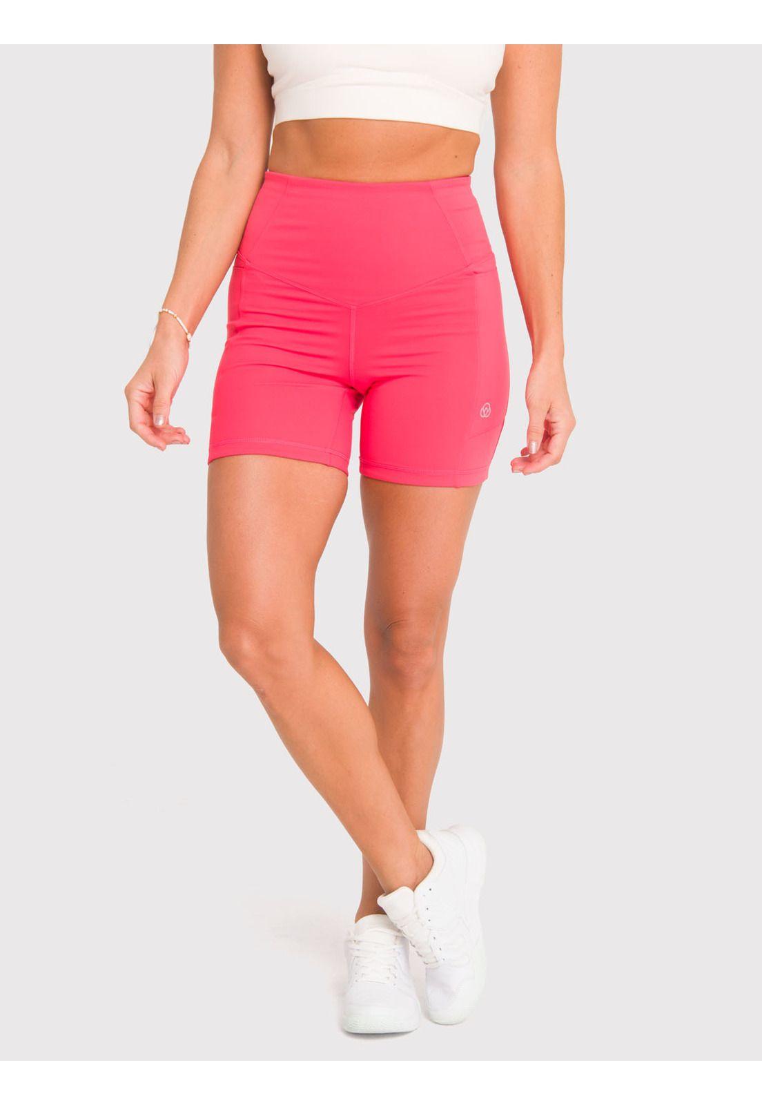 Calza Biker Mujer Bianca Fucsia-3