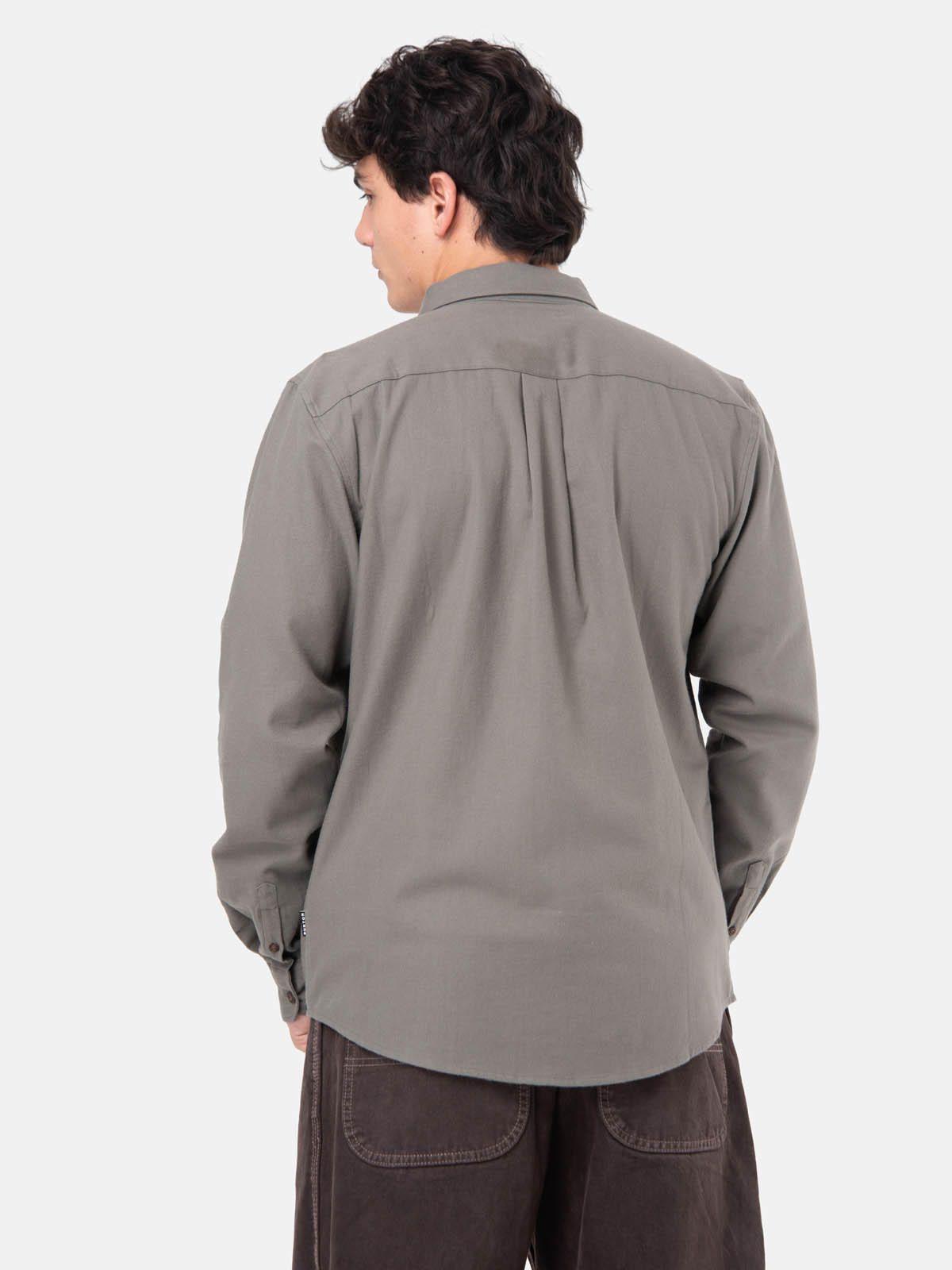 Camisa Hombre Manga Larga Verde -1