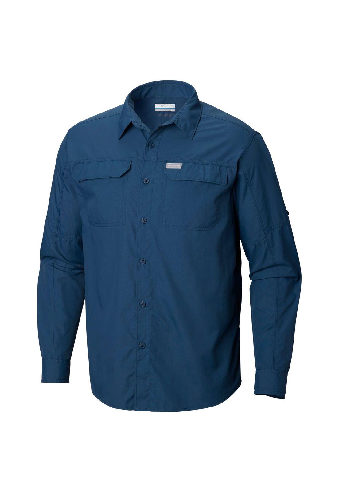 Camisa Silver Ridge™2.0 Long Sleeve Shirt Azul-0