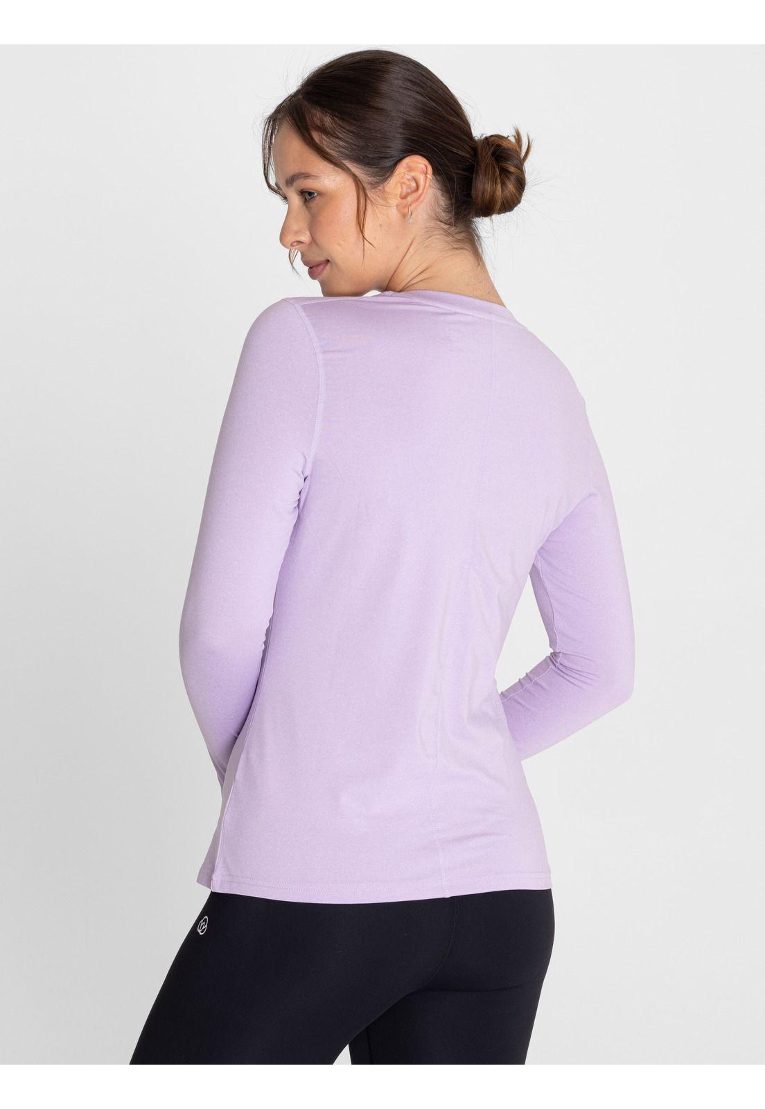 Polera primera capa Mujer First Layer Lila-1