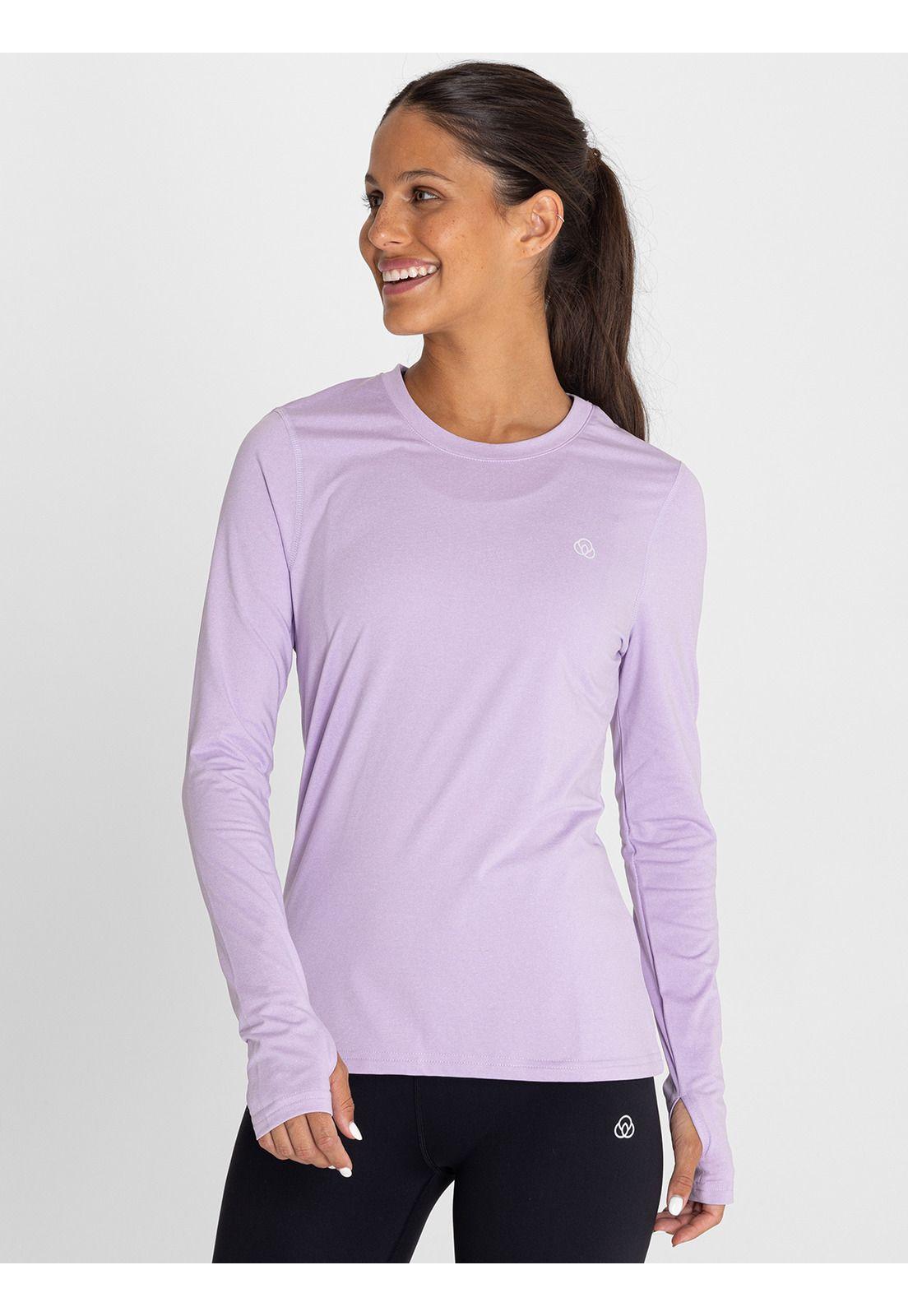 Polera primera capa Mujer First Layer Lila-6