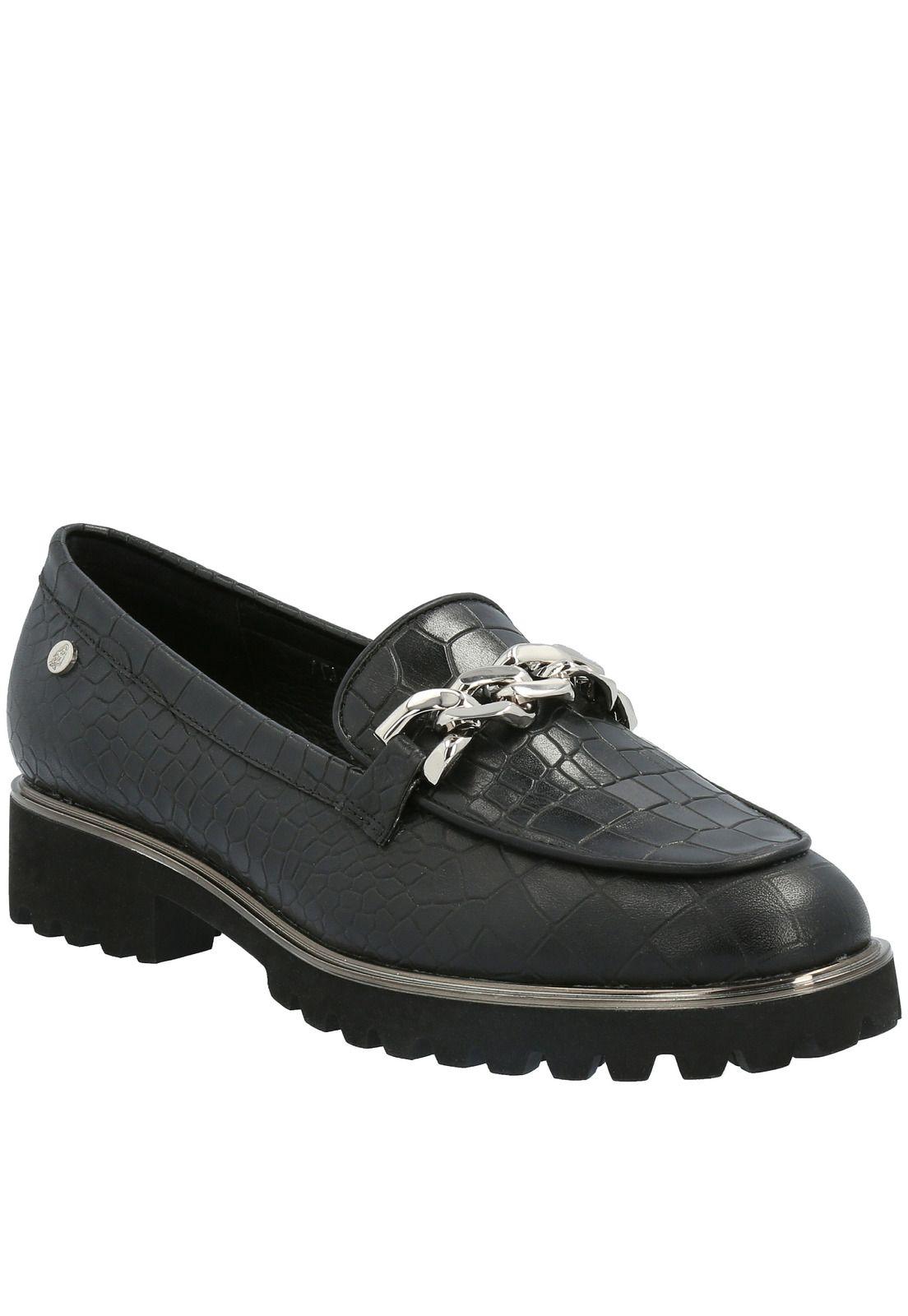 Zapato Cuero Mujer Way Negro-0