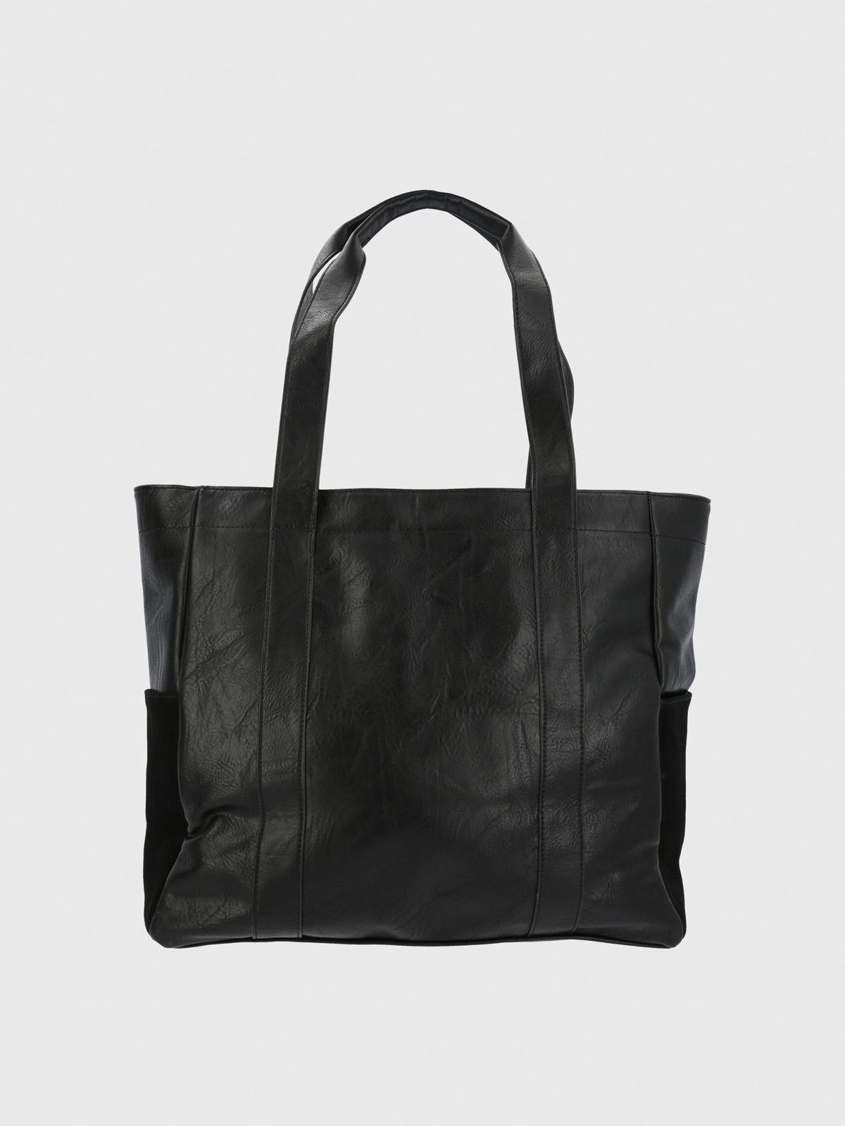 Cartera Ecocuero Mujer Lester Tote Negro-2