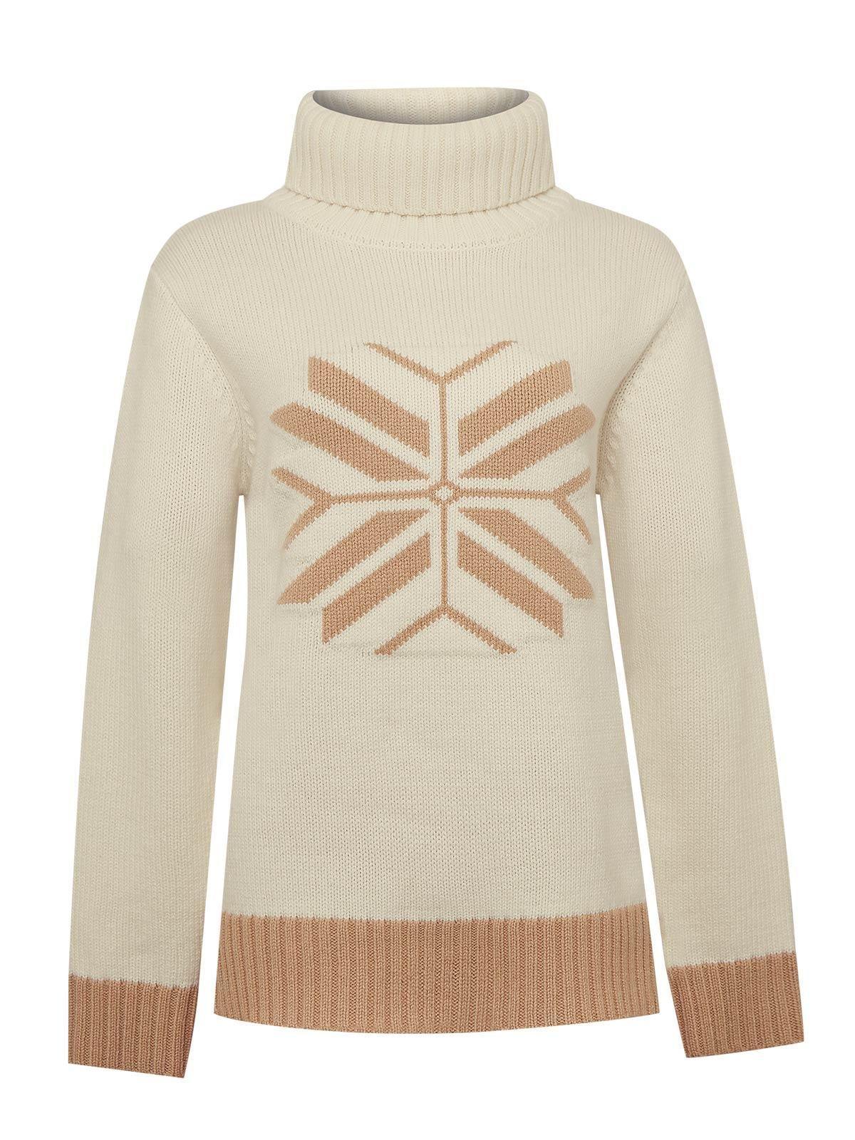 Chaleco Lana Mujer Yelcho Beige-0