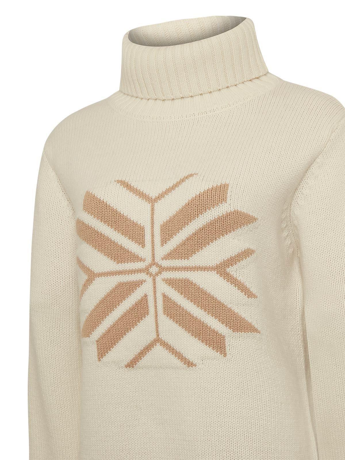Chaleco Lana Mujer Yelcho Beige-3