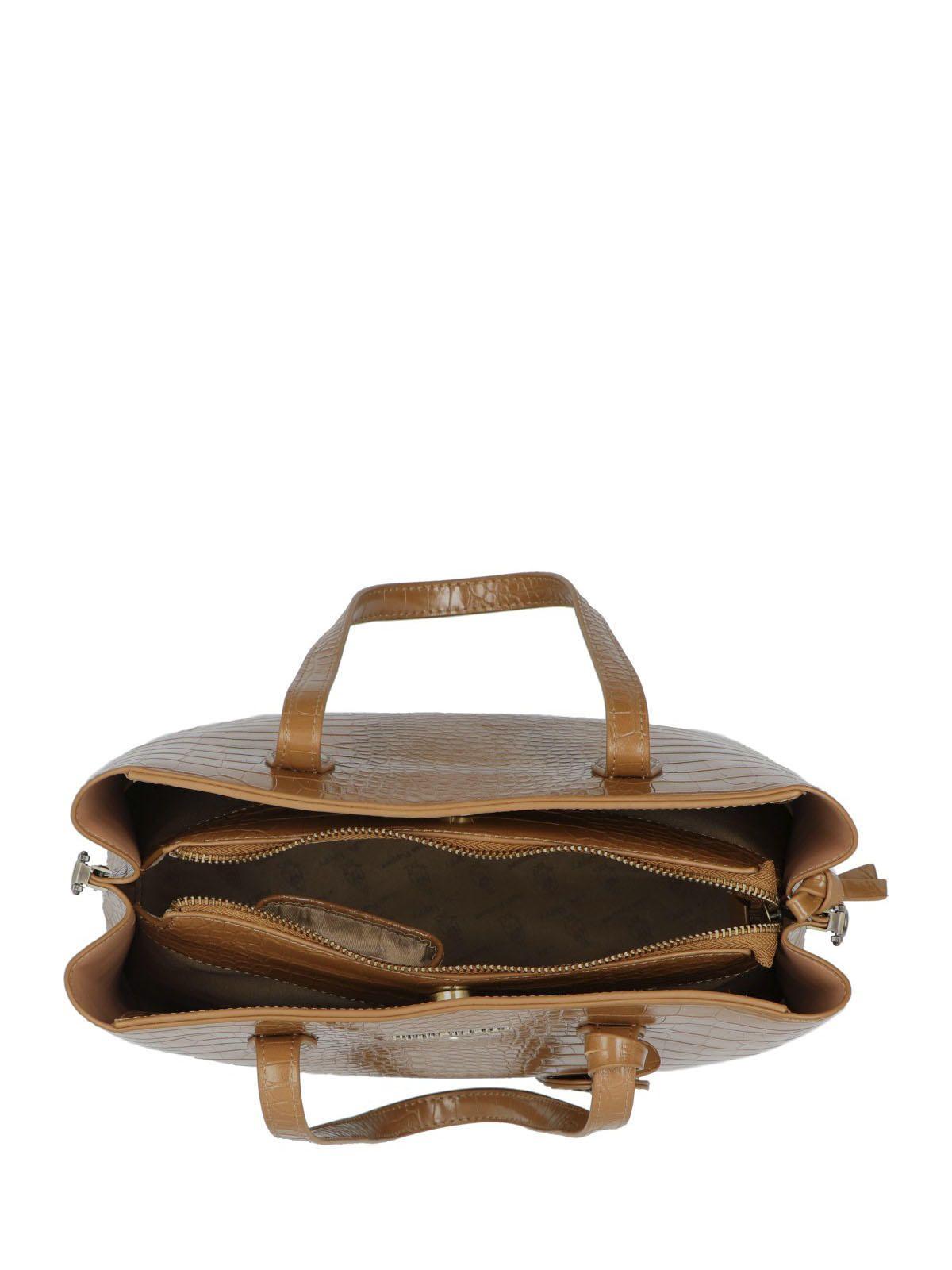 Cartera Mujer Croco Bag Taupe-3