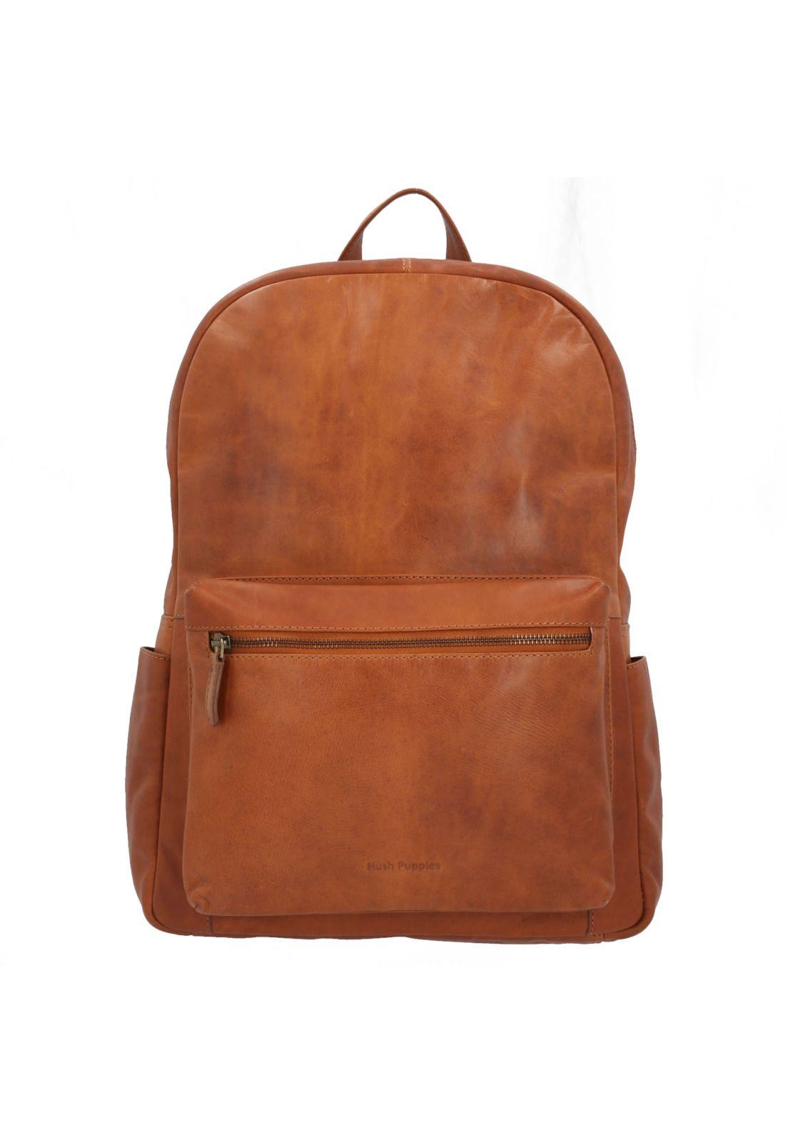 Mochila Cuero Unisex Omi Glasgow Back Café-0