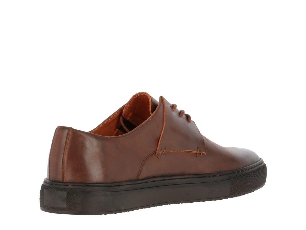 Zapatilla Cuero Devon Brown-4