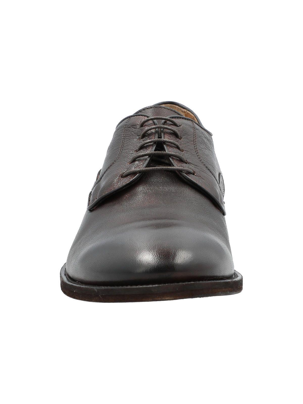 Zapato Cuero Hombre Gabriele Café-3