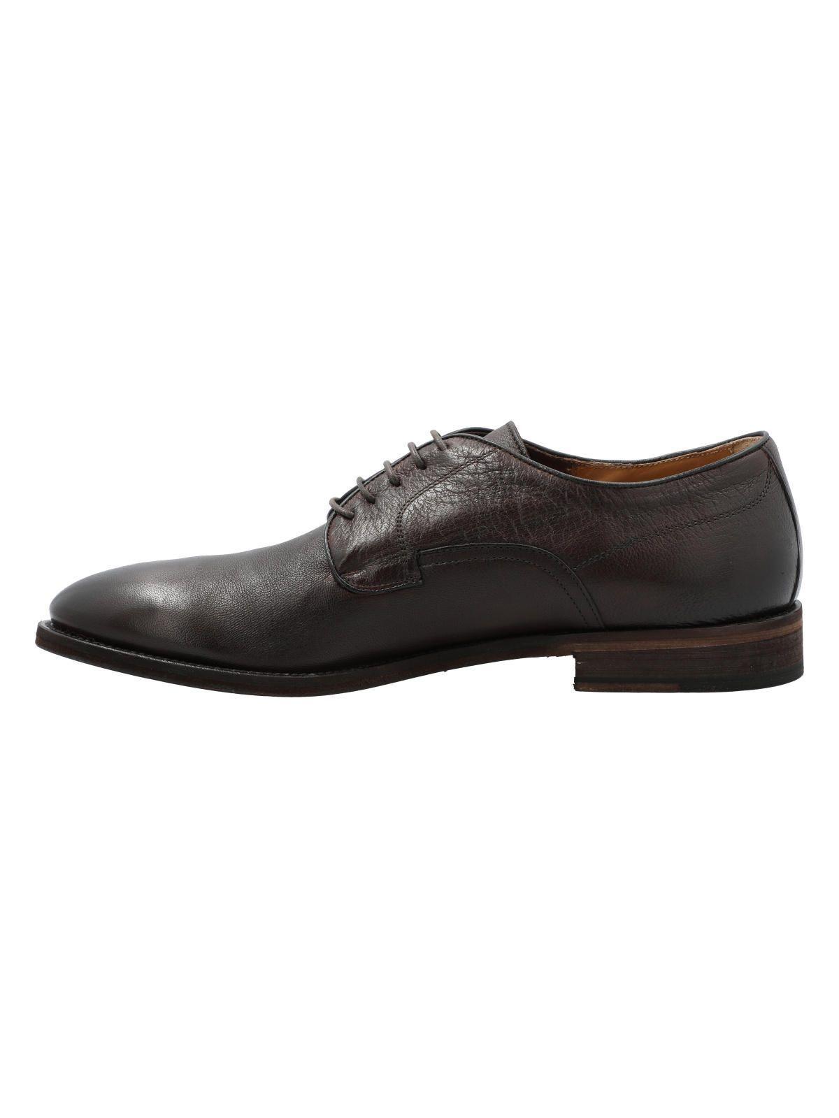Zapato Cuero Hombre Gabriele Café-5