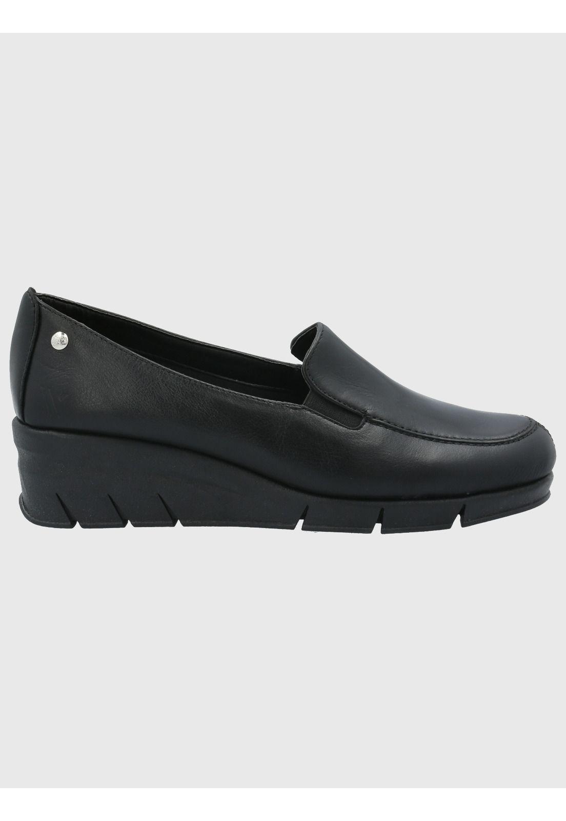 Zapato Cuero Mujer Huge Grant Too Negro-1