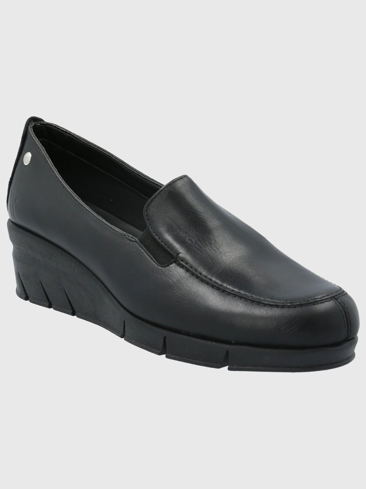 Zapato Cuero Mujer Huge Grant Too Negro-0