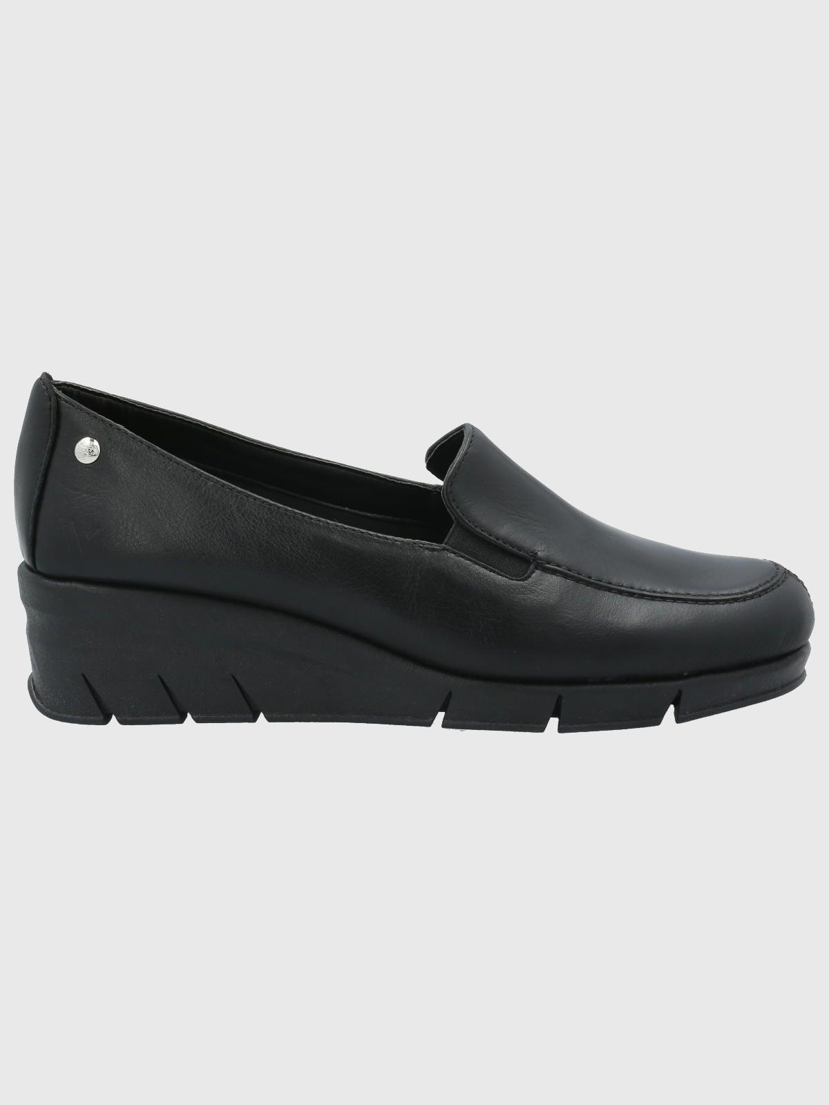 Zapato Cuero Mujer Huge Grant Too Negro-1
