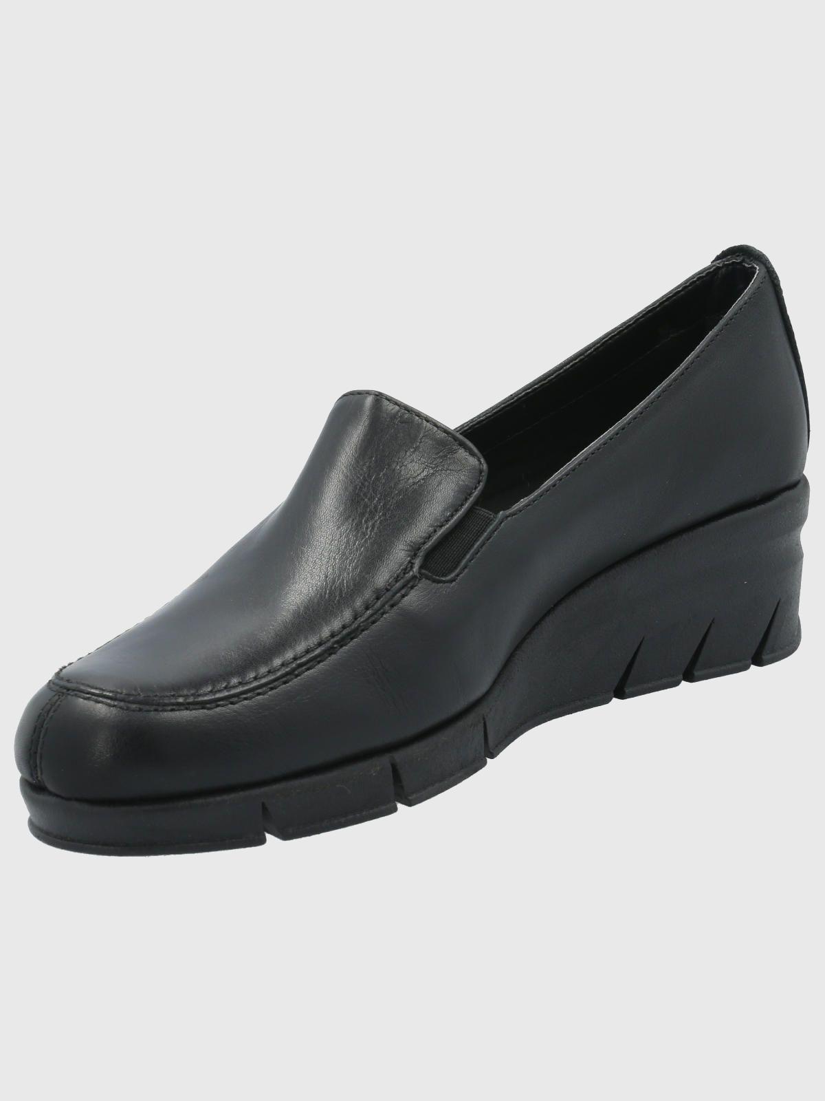 Zapato Cuero Mujer Huge Grant Too Negro-4