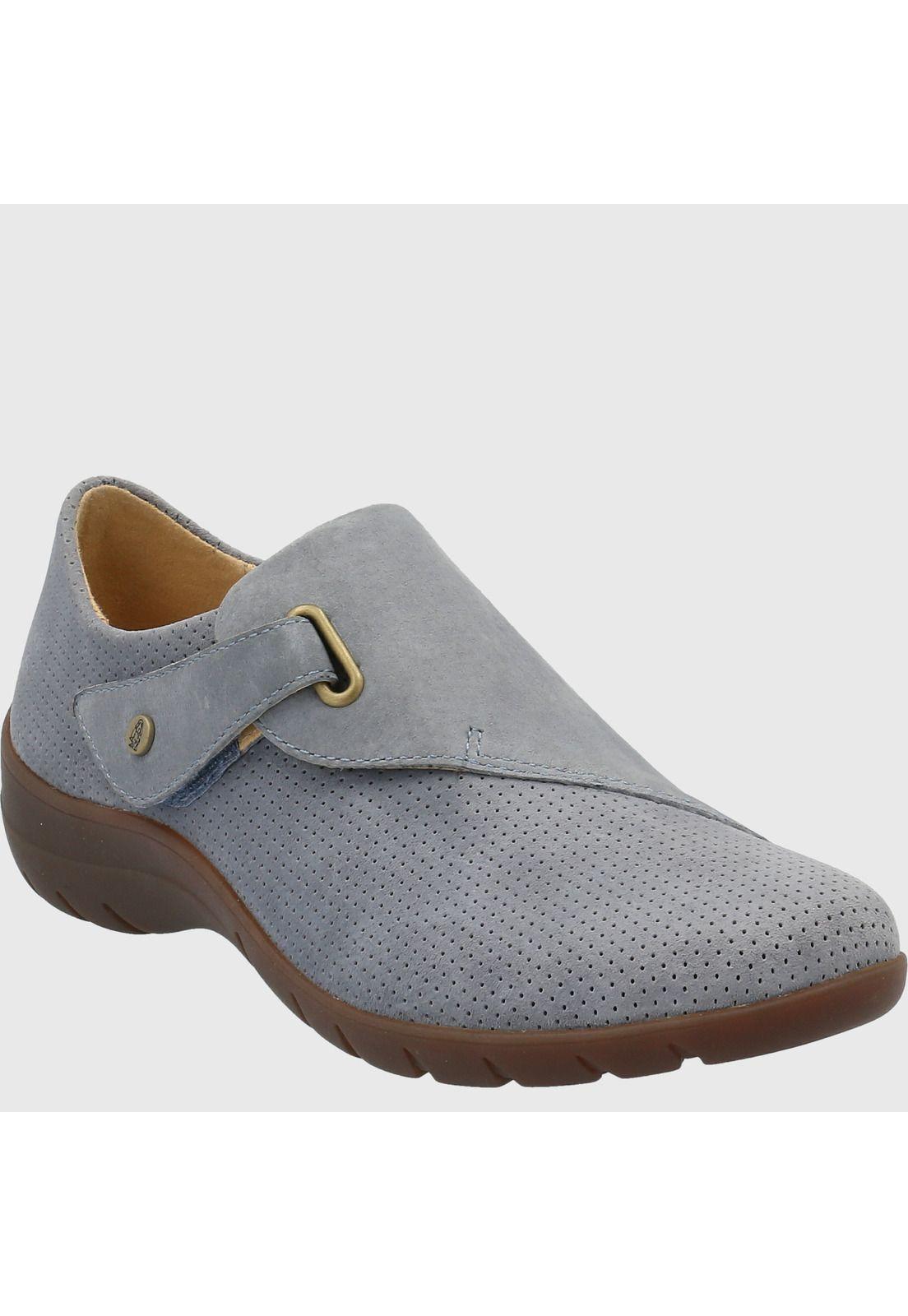 Zapato Cuero Mujer Albi Celeste-0