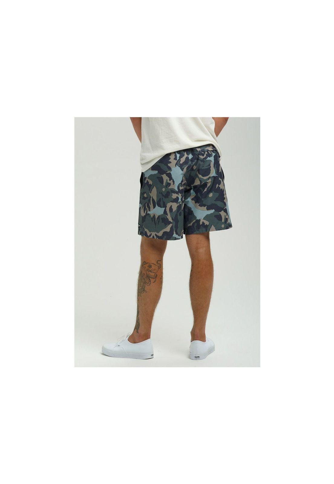 Short  Hombre Mb Creekside Short Slate Pop Floral Multicolor-2