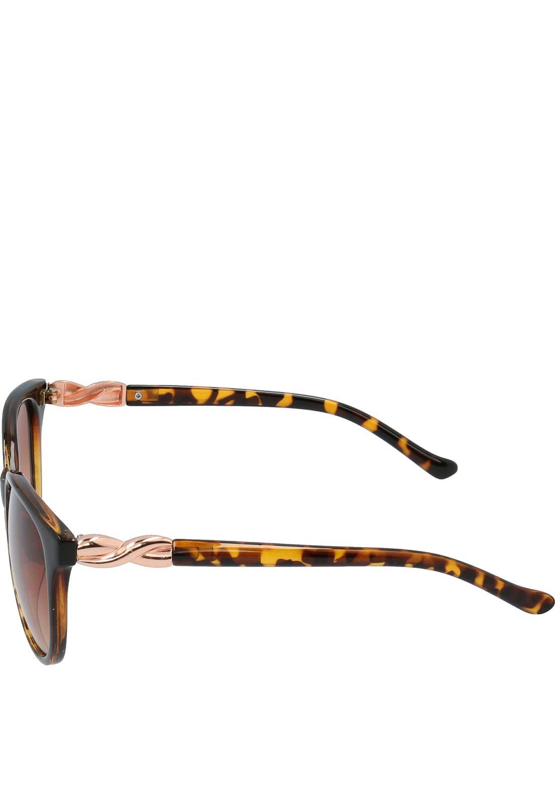 Anteojos Mujer Curie Café-2