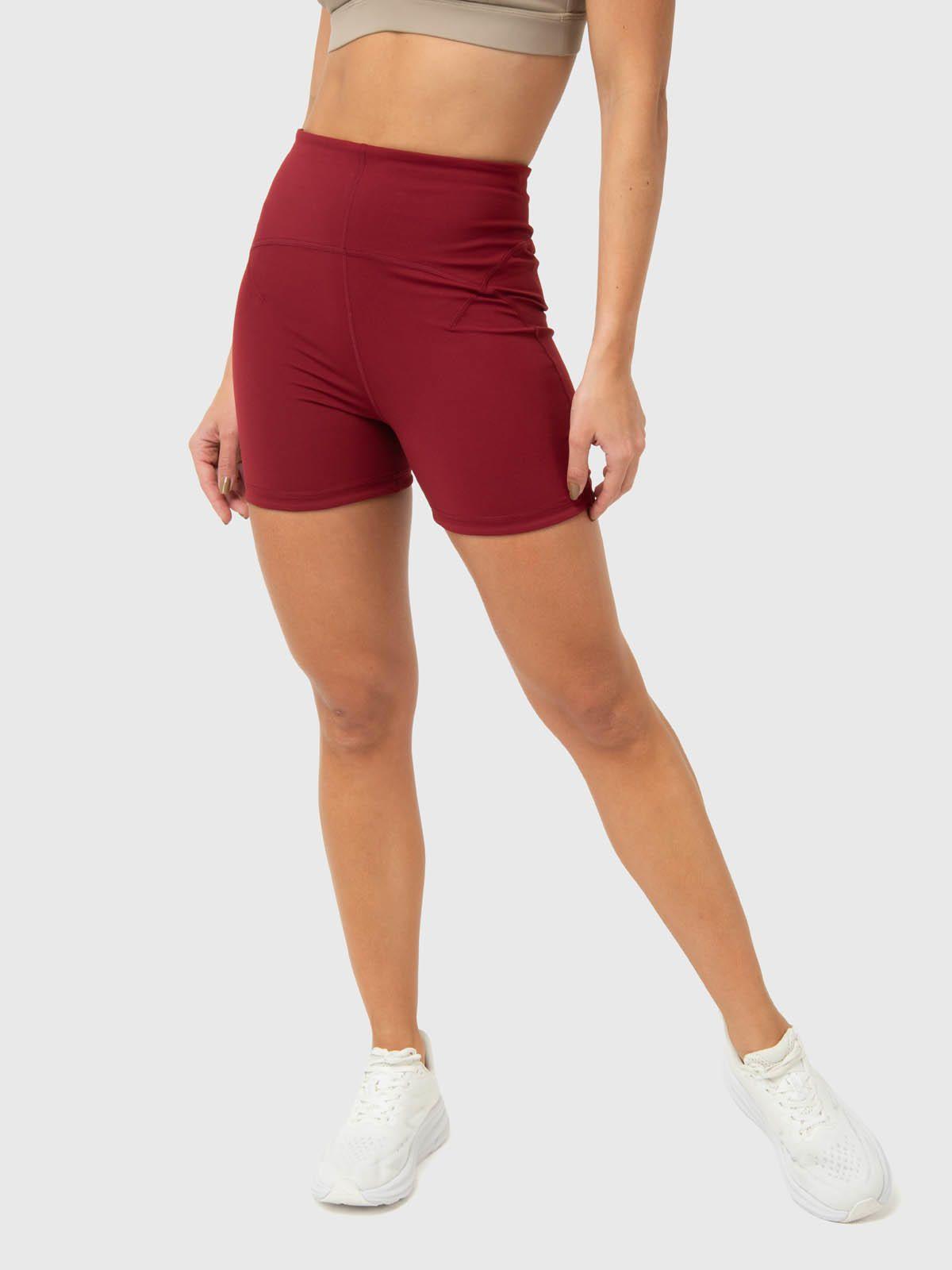 Short Mujer Maite Granate-0