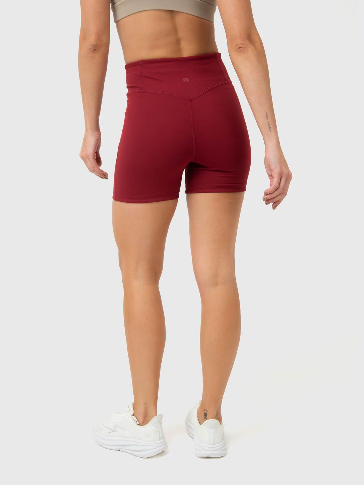 Short Mujer Maite Granate-1