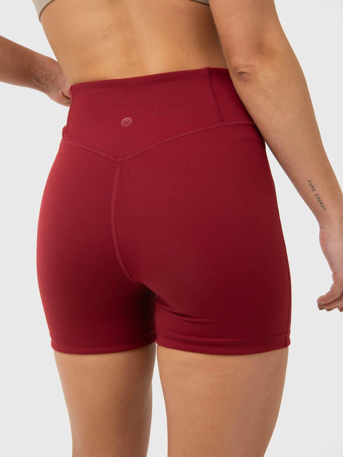 Short Mujer Maite Granate-3