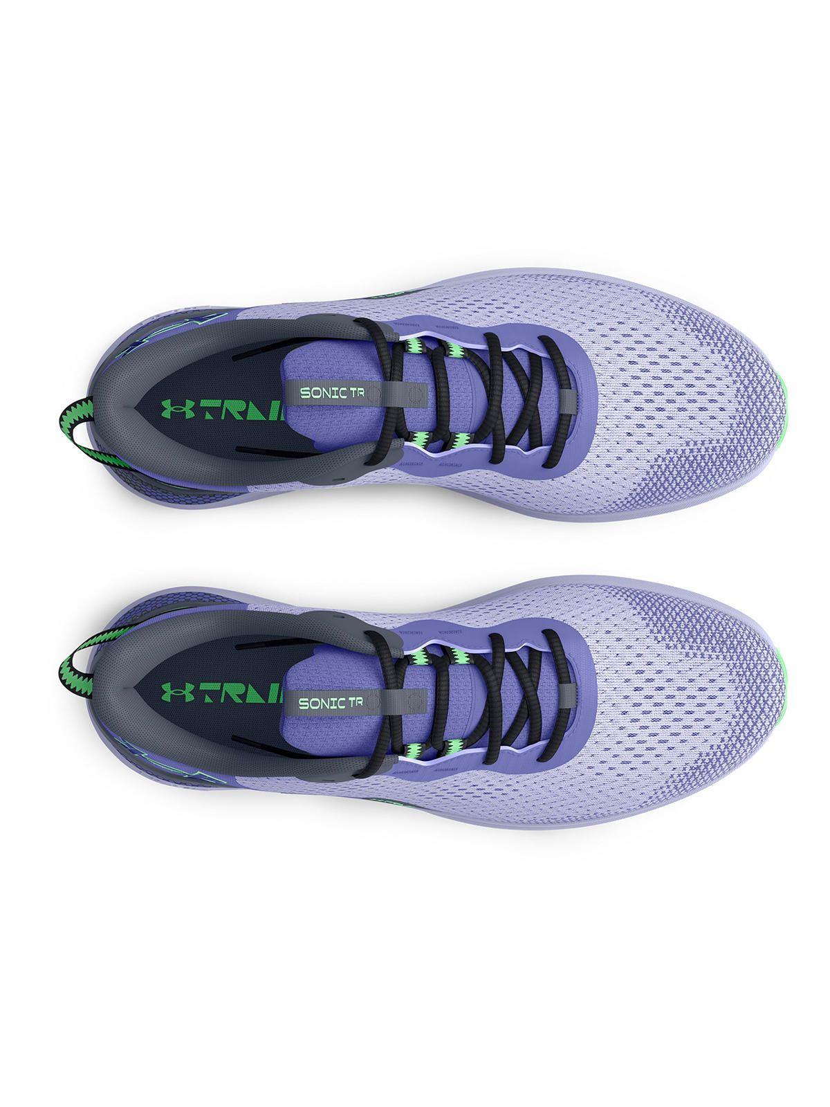 Zapatilla Trail Run UA HOVR Sonic unx Lila-4